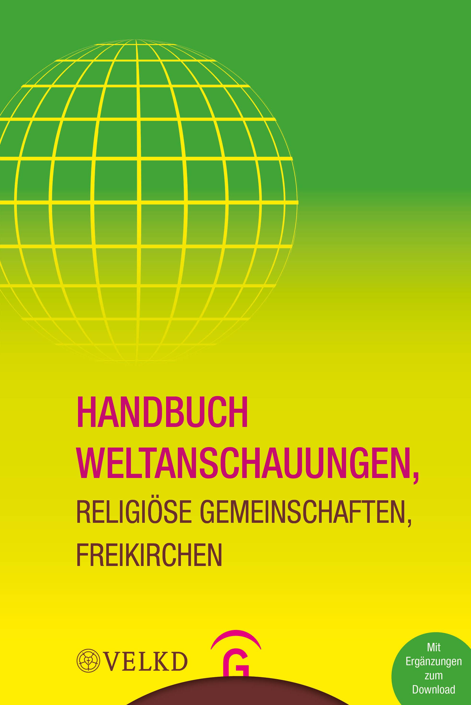 Vorderes Coverbild Handbuch Weltanschauungen, Religiöse Gemeinschaften, Freikirchen