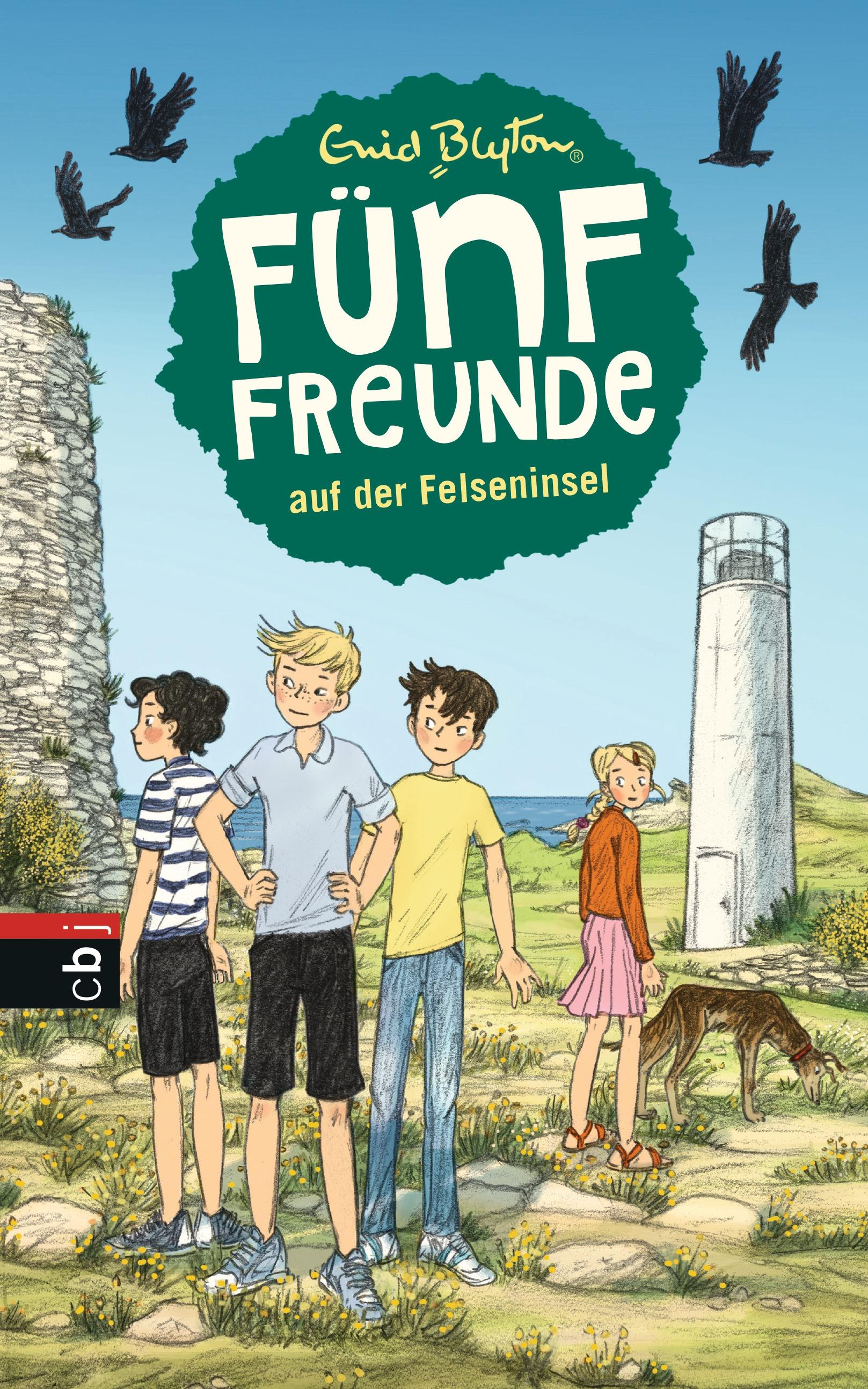 Vorderes Coverbild Fünf Freunde 06. Fünf Freunde auf der Felseninsel