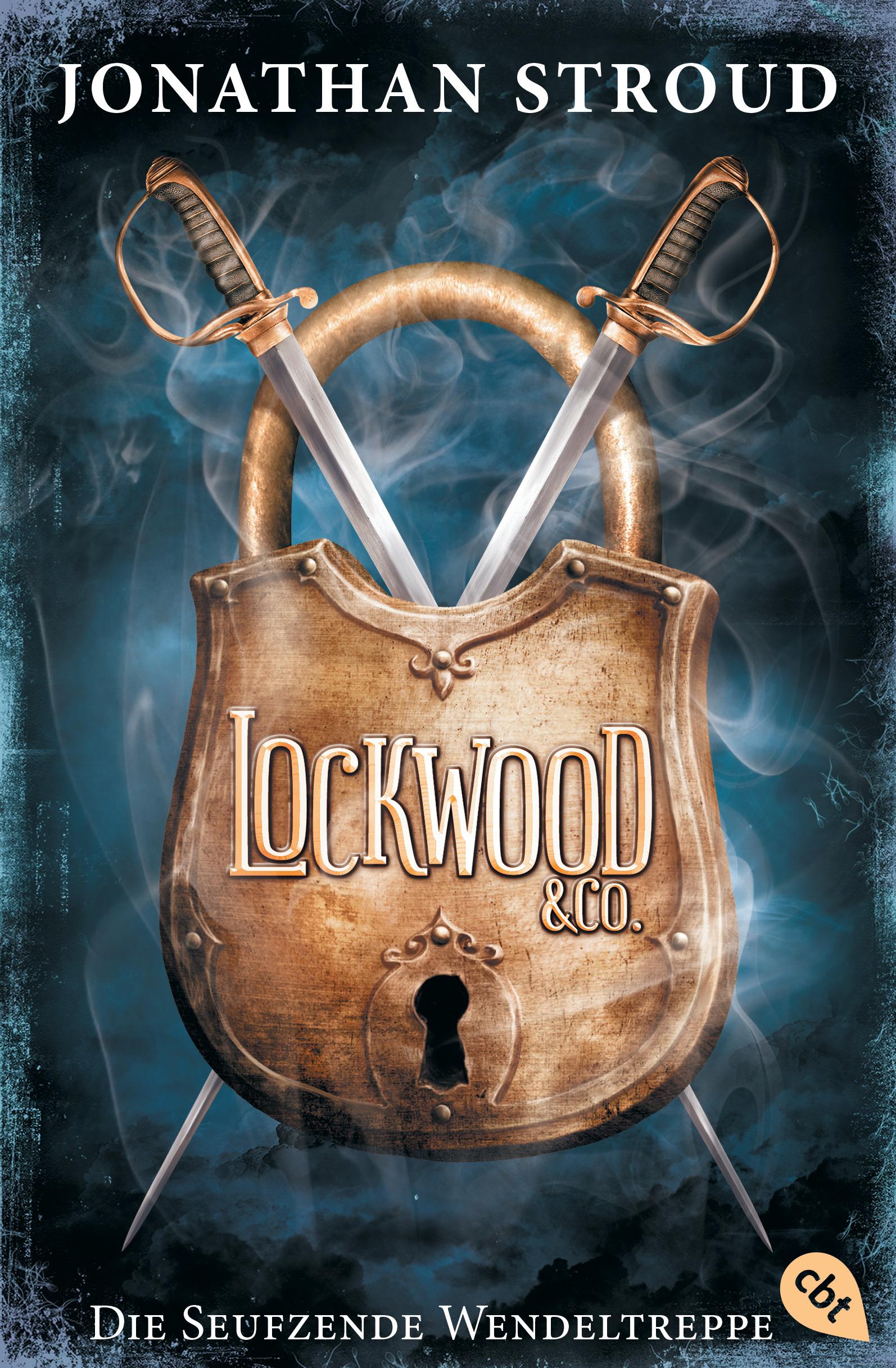 Vorderes Coverbild Lockwood & Co. 01. Die Seufzende Wendeltreppe