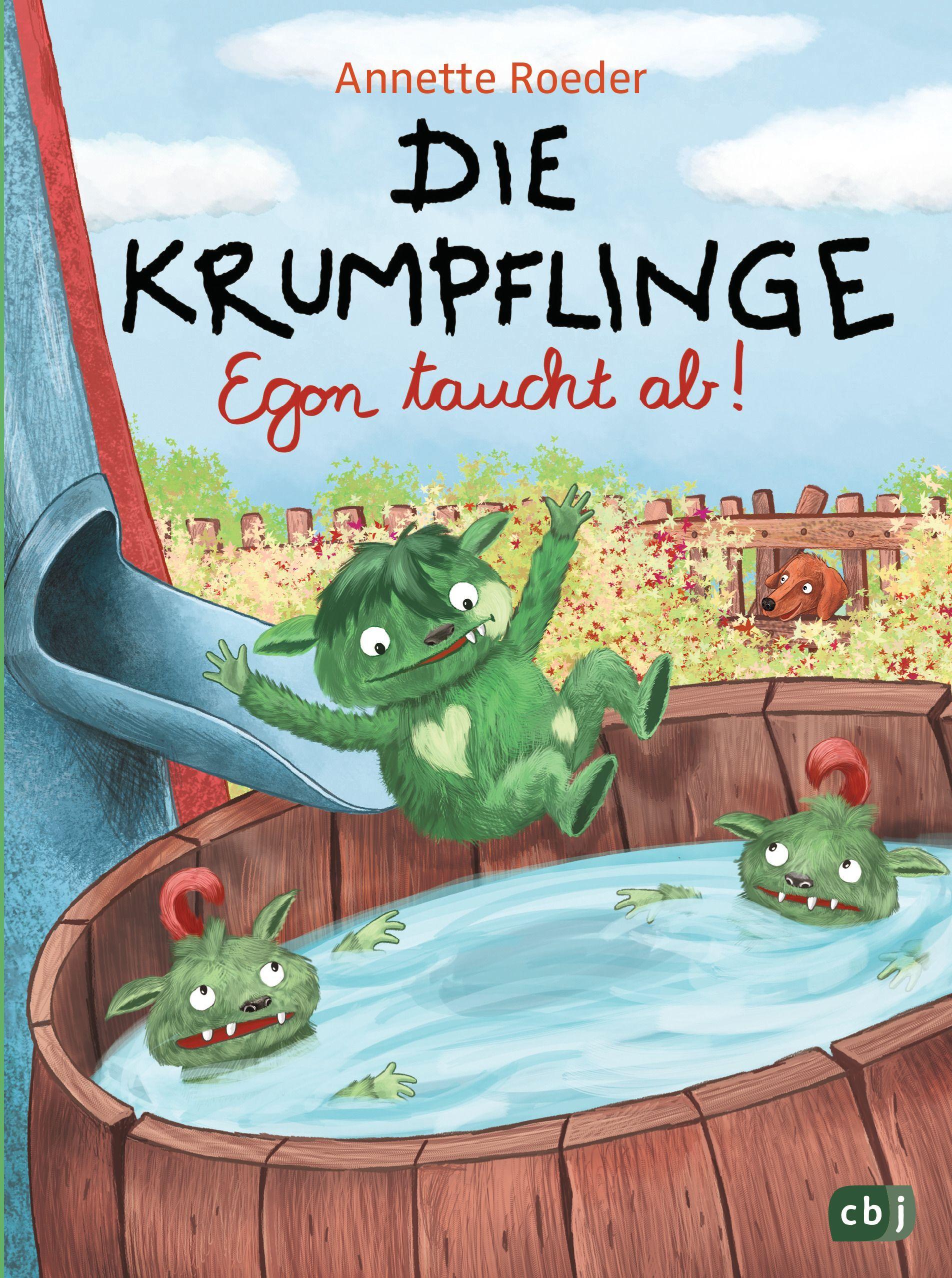 Vorderes Coverbild Die Krumpflinge 04 - Egon taucht ab
