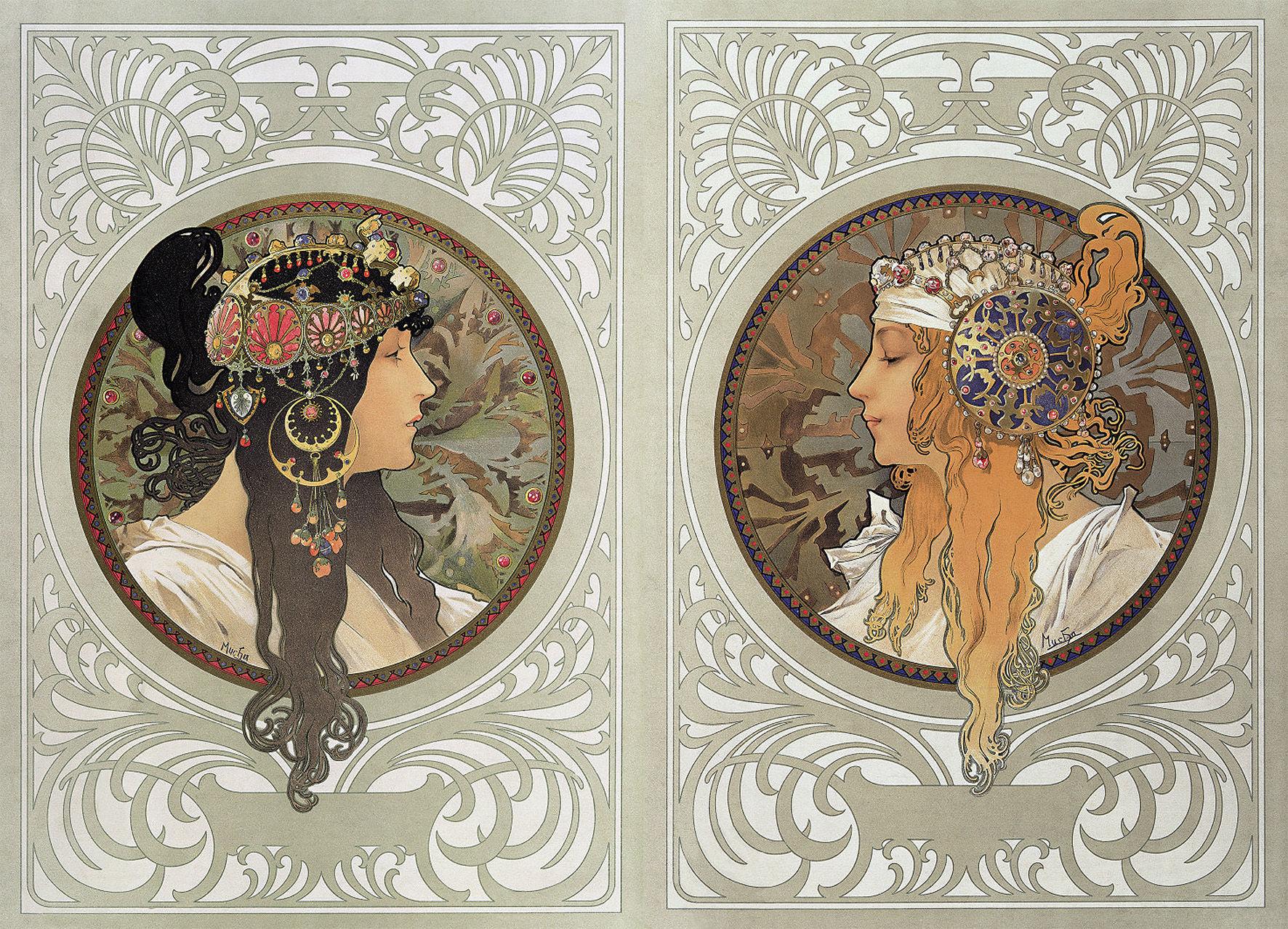 Beispielinhalt (Bild) Jugendstil