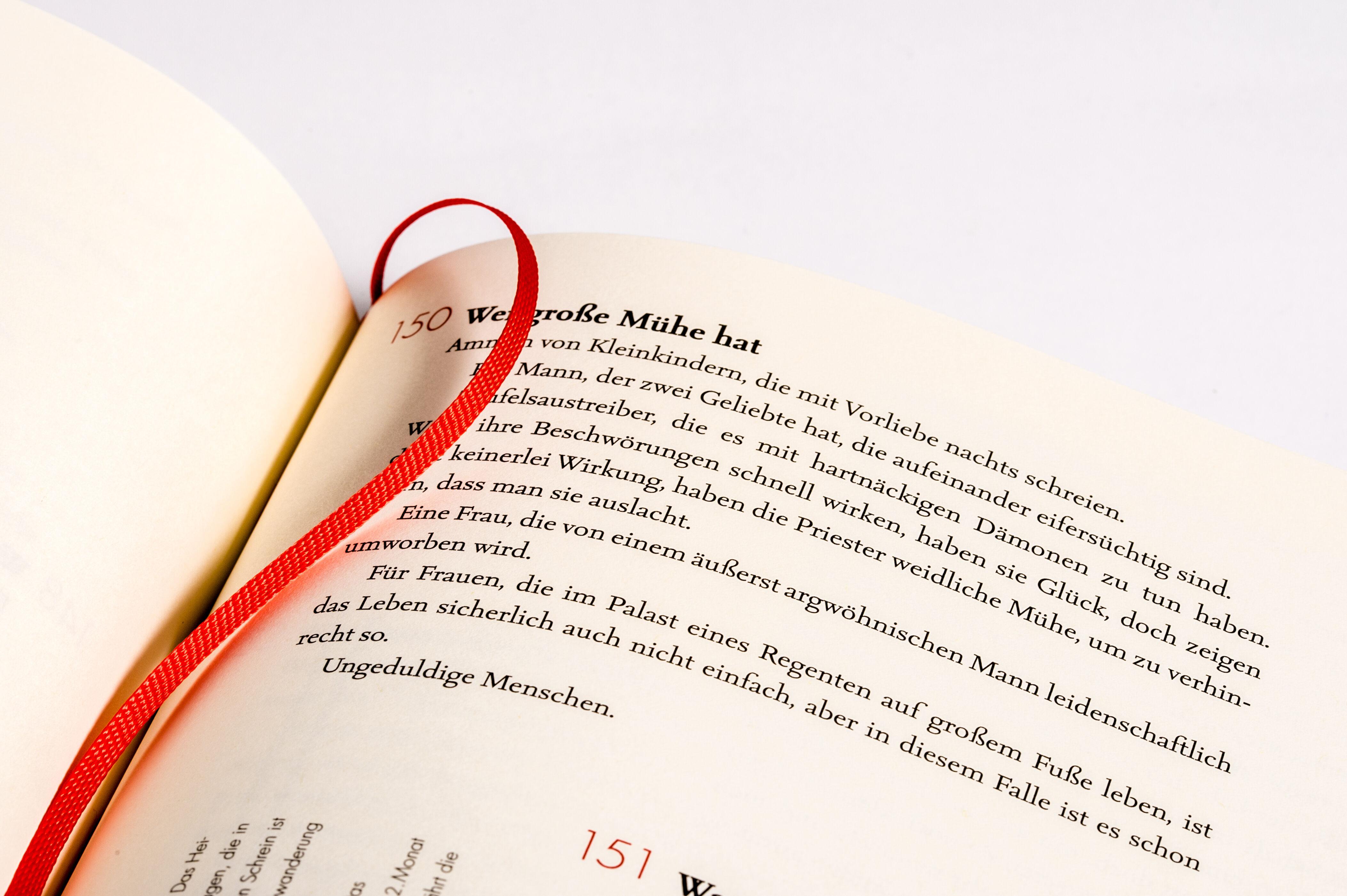 Beispielinhalt (Bild) Kopfkissenbuch