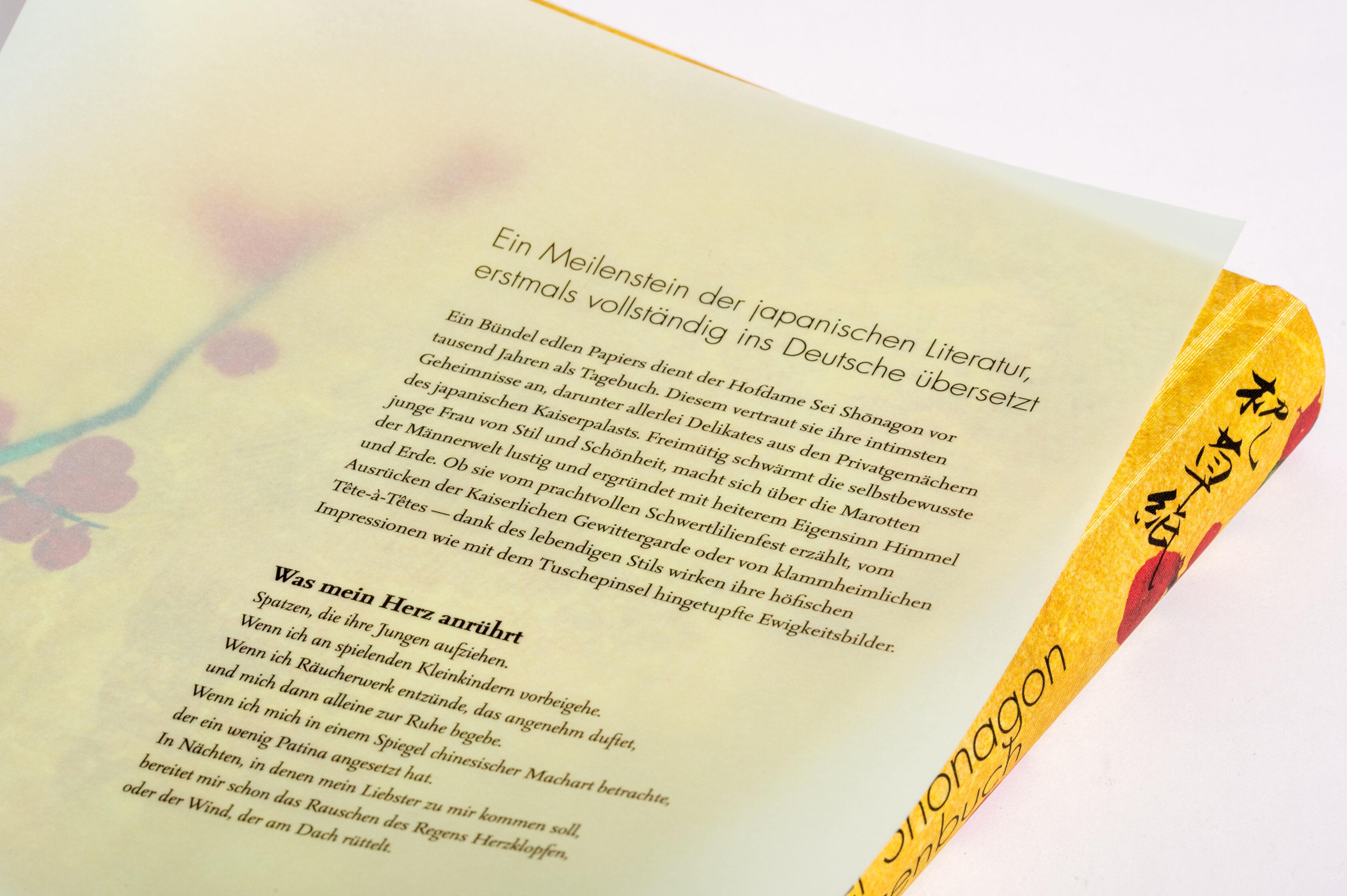 Beispielinhalt (Bild) Kopfkissenbuch