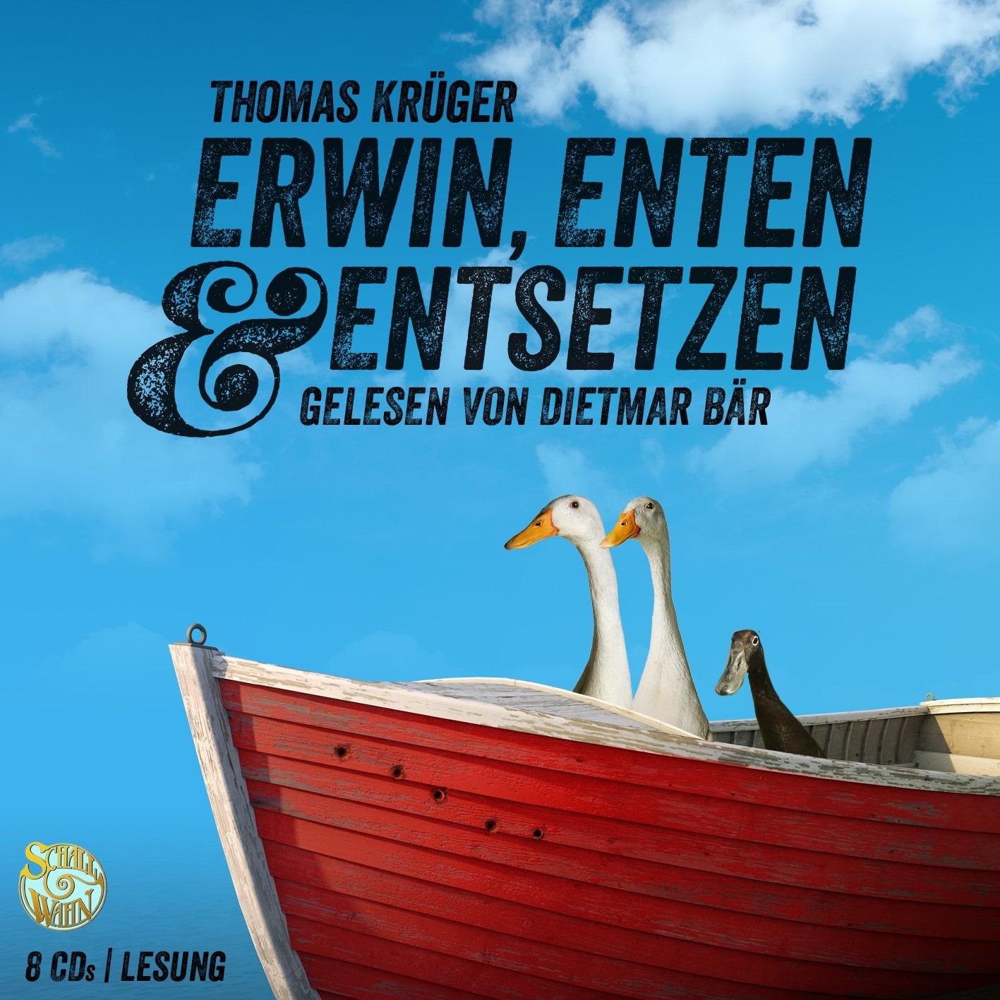 Vorderes Coverbild Erwin, Enten & Entsetzen