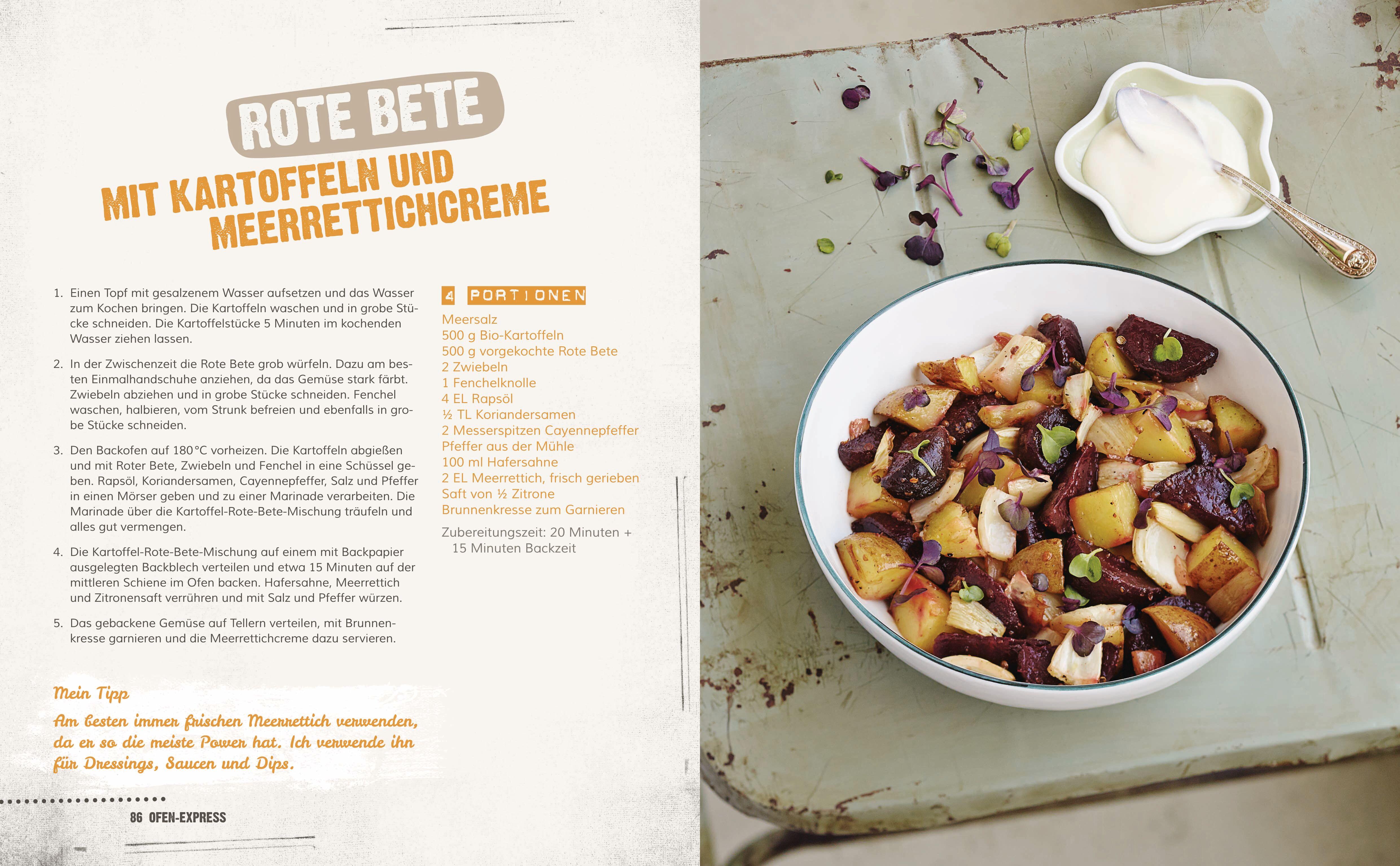 Beispielinhalt (Bild) Vegan quick & easy