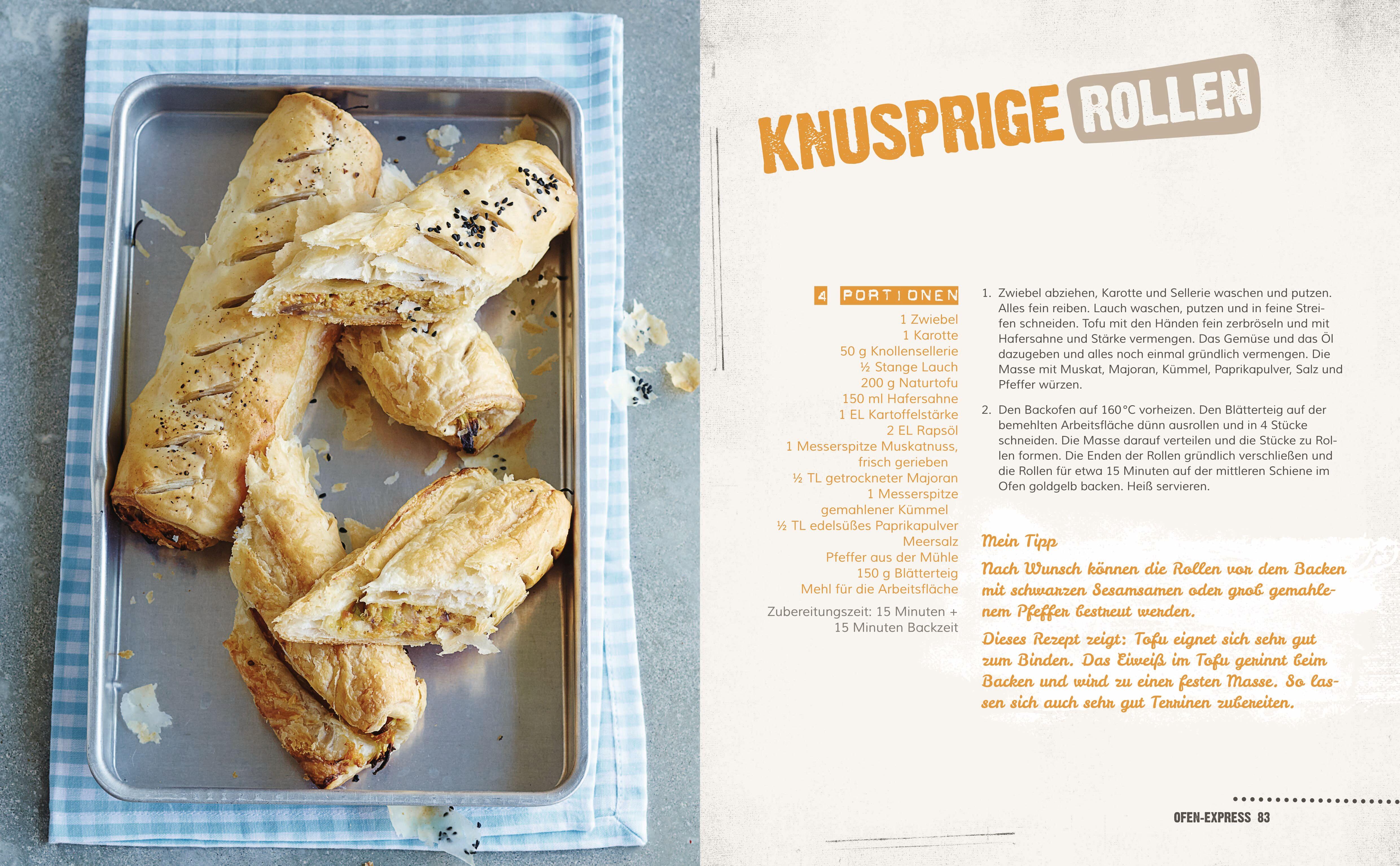 Beispielinhalt (Bild) Vegan quick & easy