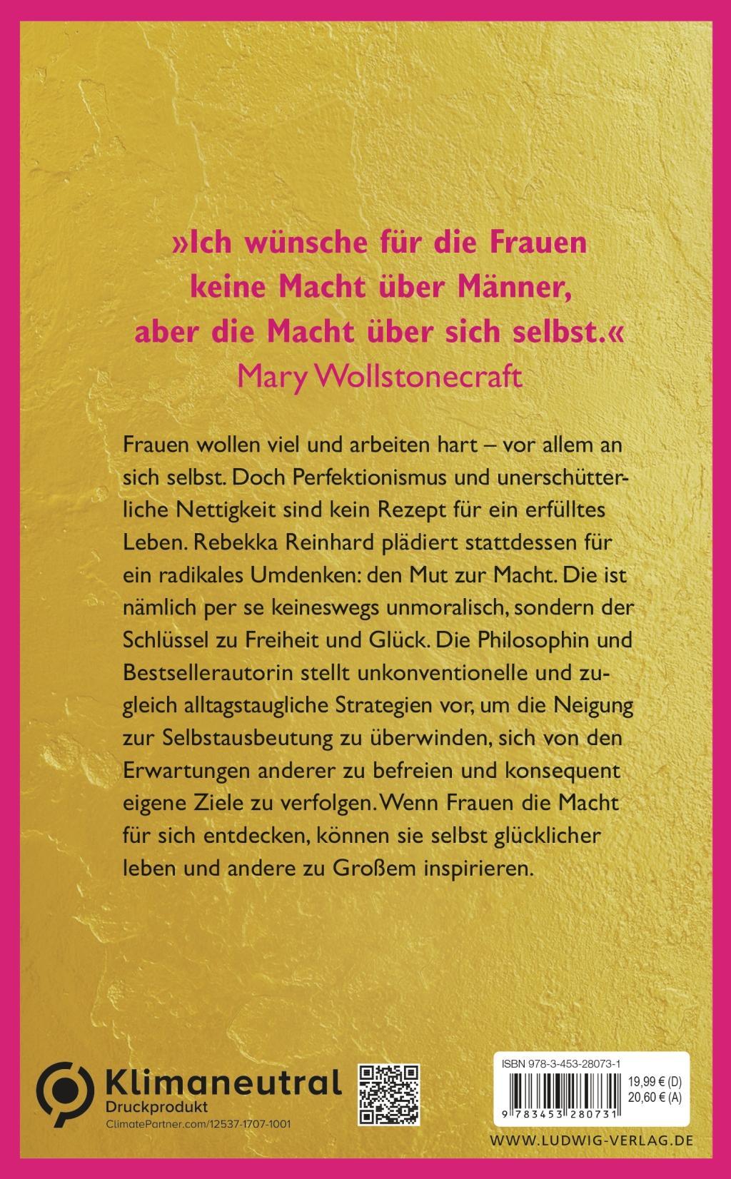 Beispielinhalt (Bild) Kleine Philosophie der Macht (nur für Frauen)