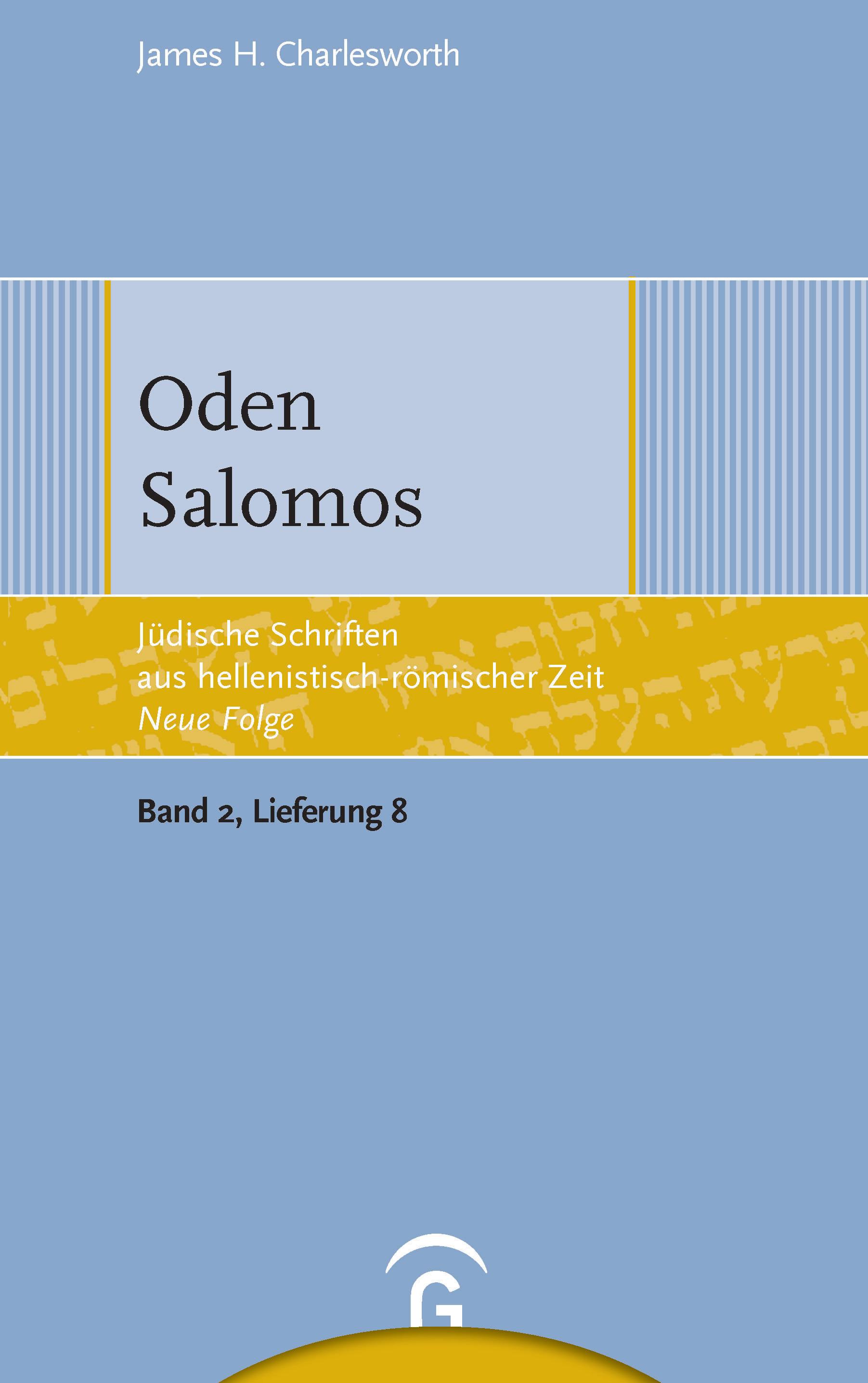 Vorderes Coverbild Oden Salomos