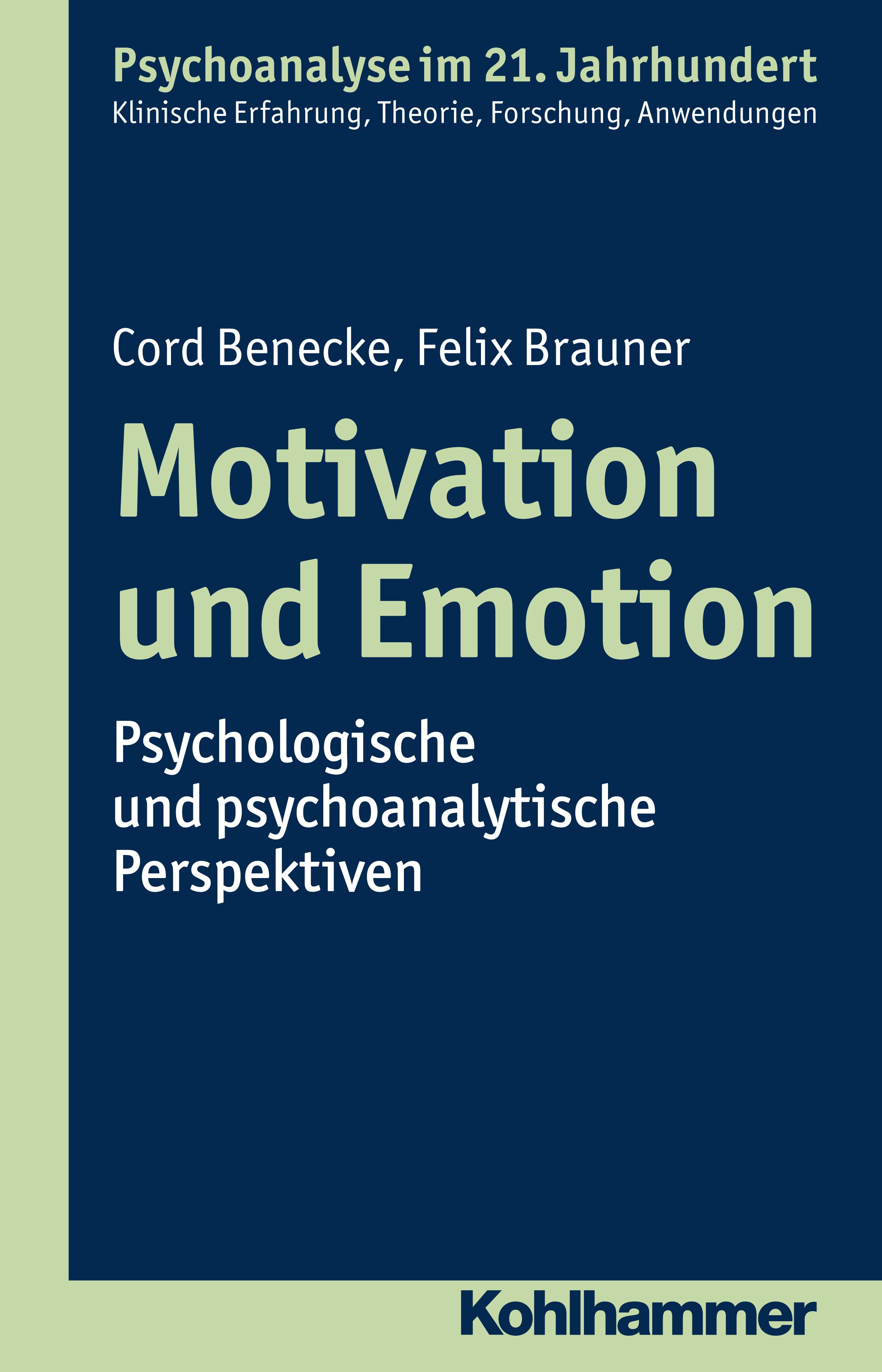 Vorderes Coverbild Motivation und Emotion