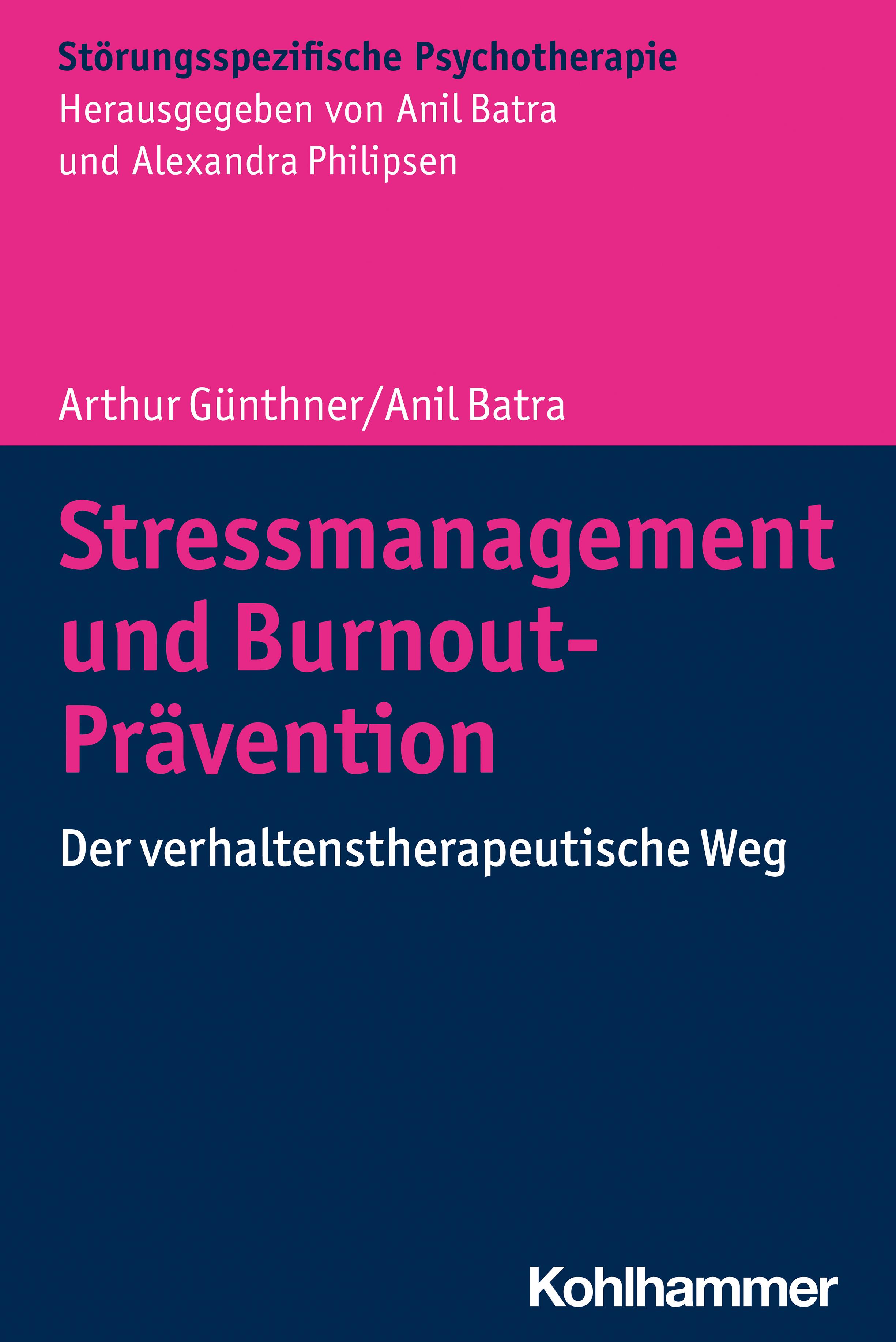 Vorderes Coverbild Stressmanagement und Burnout-Prävention