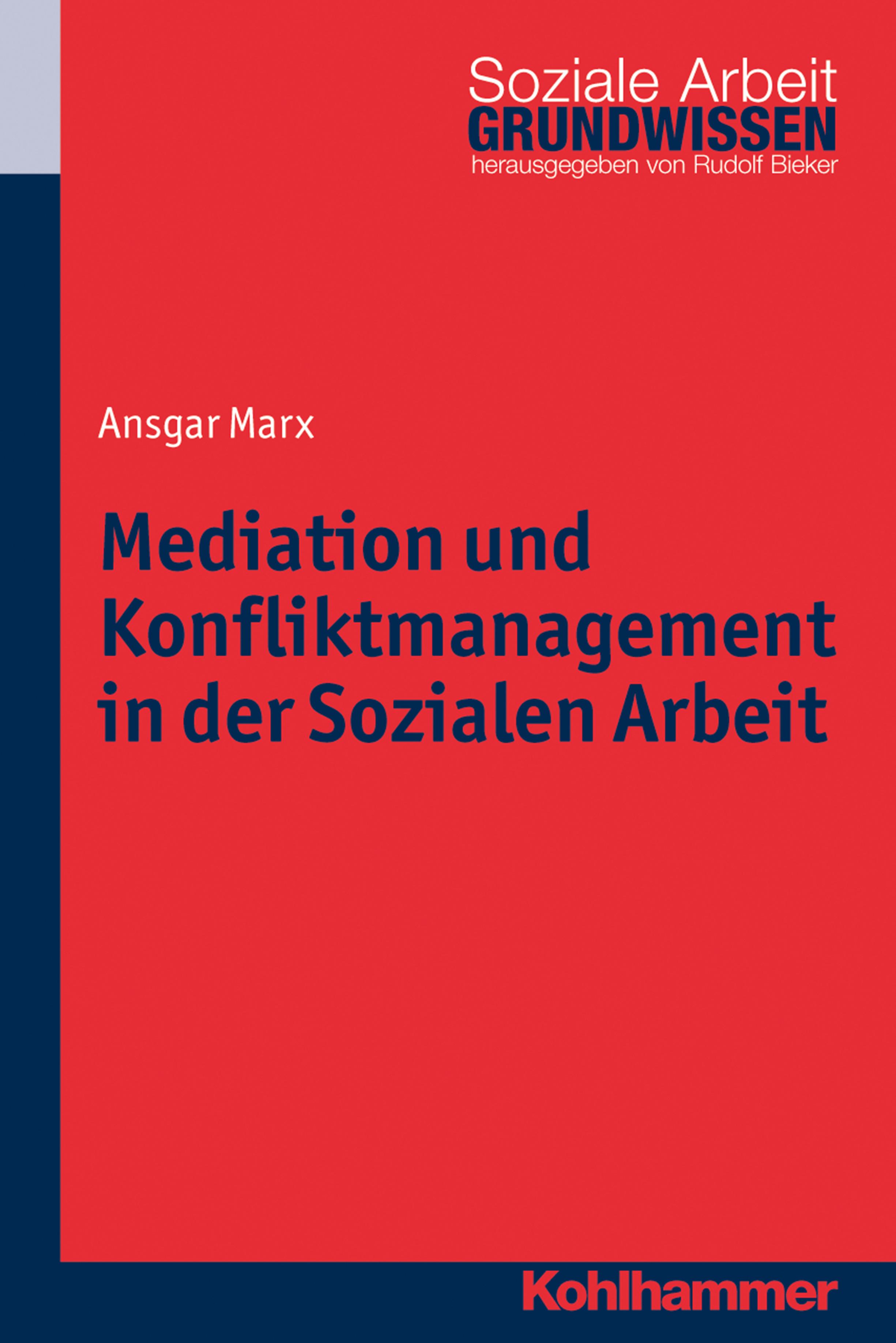 Vorderes Coverbild Mediation und Konfliktmanagement in der Sozialen Arbeit