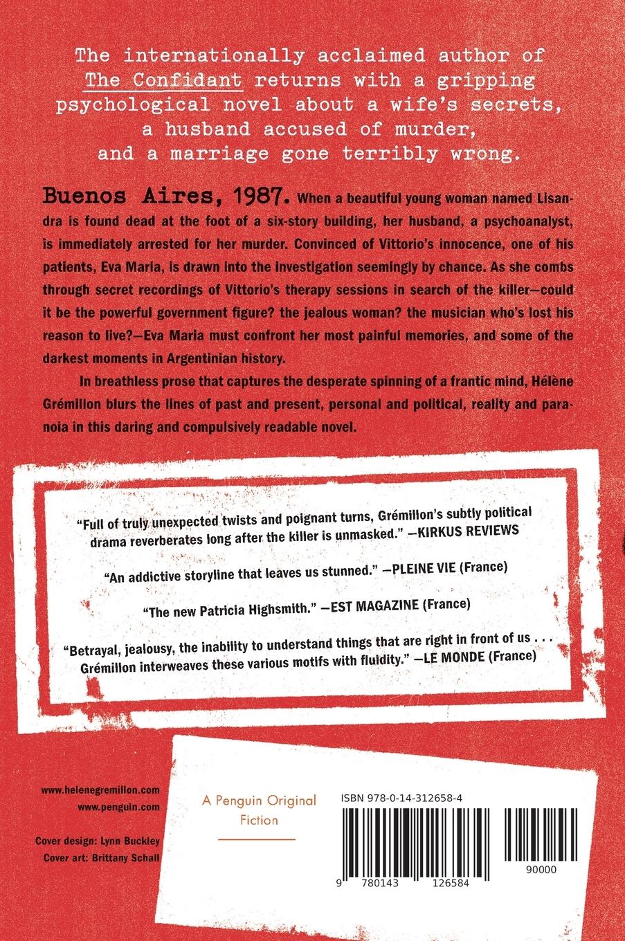 Rückseitencover The Case of Lisandra P.