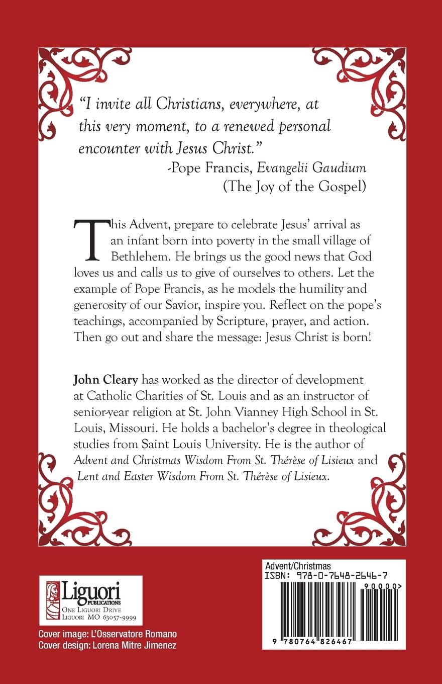 Rückseitencover Advent and Christmas Wisdom from Pope Francis