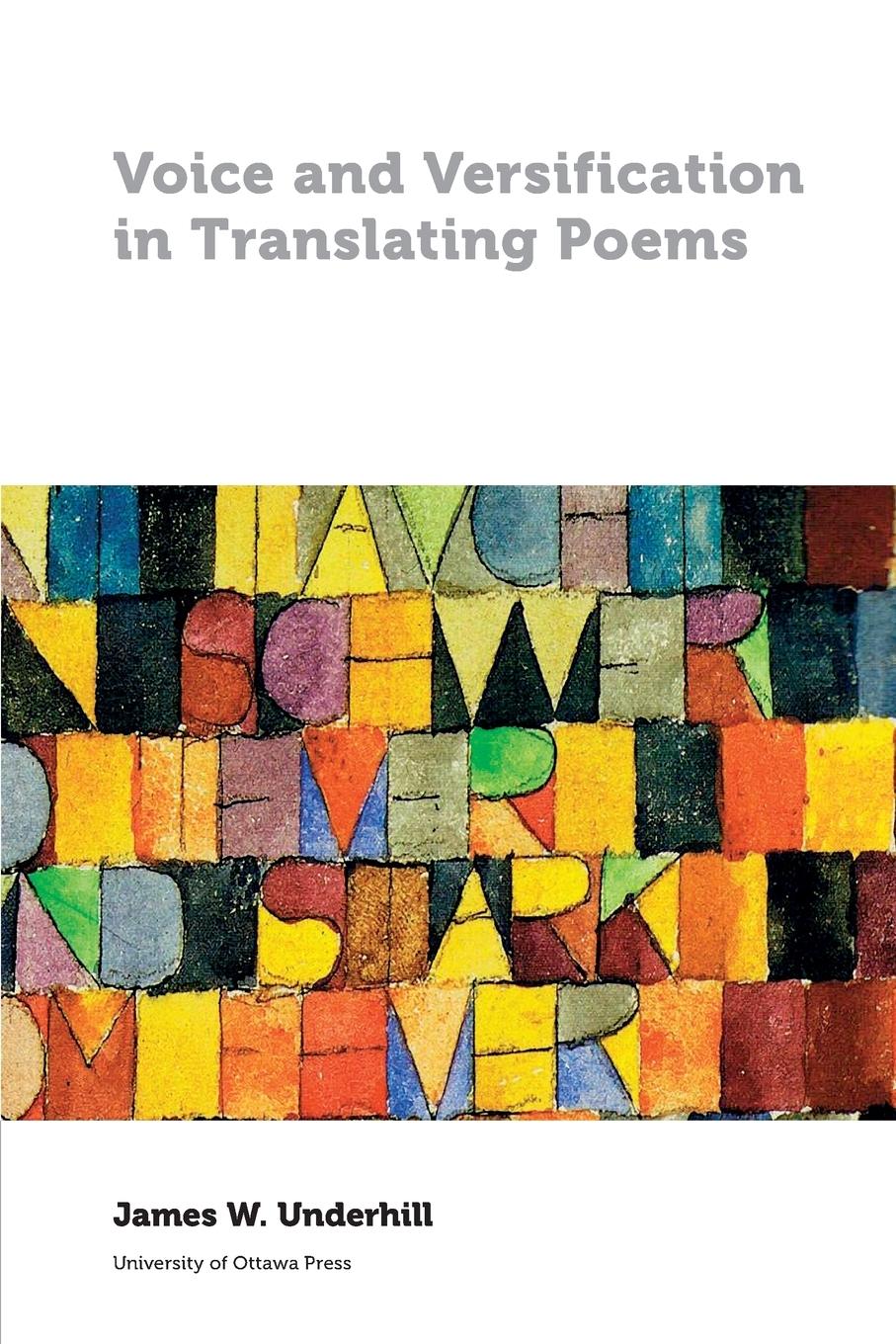 Vorderes Coverbild Voice and Versification in Translating Poems