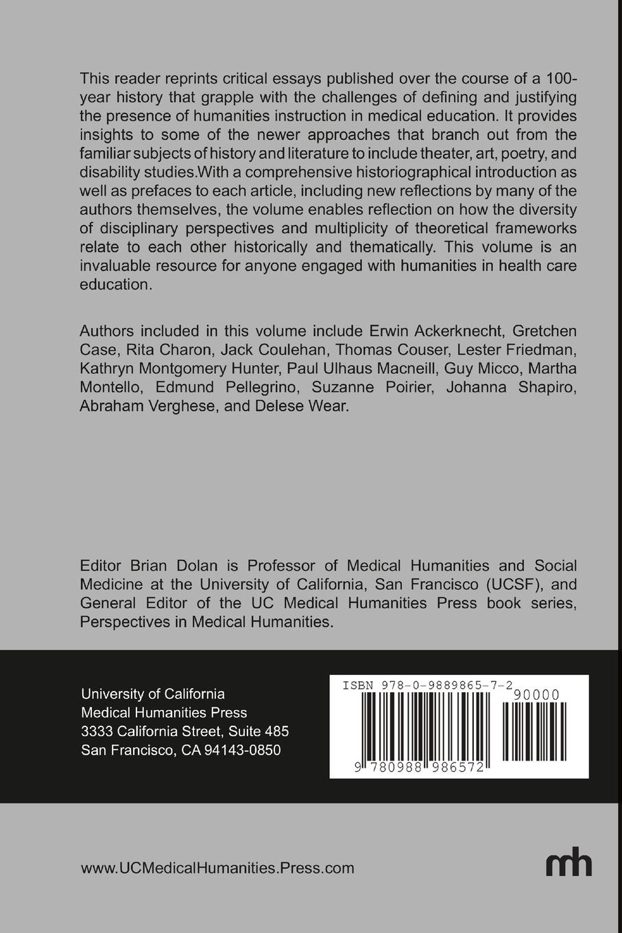 Rückseitencover Humanitas