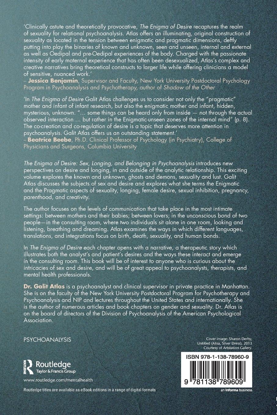 Rückseitencover The Enigma of Desire