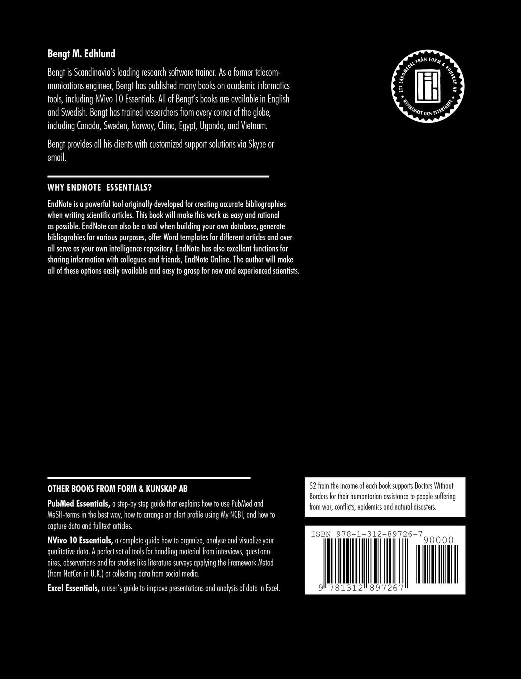 Rückseitencover EndNote Essentials