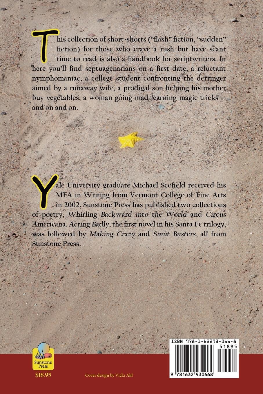 Rückseitencover Sand and Other Flash Fiction, Short Stories