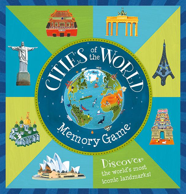 Vorderes Coverbild Cities of the World Memory Game