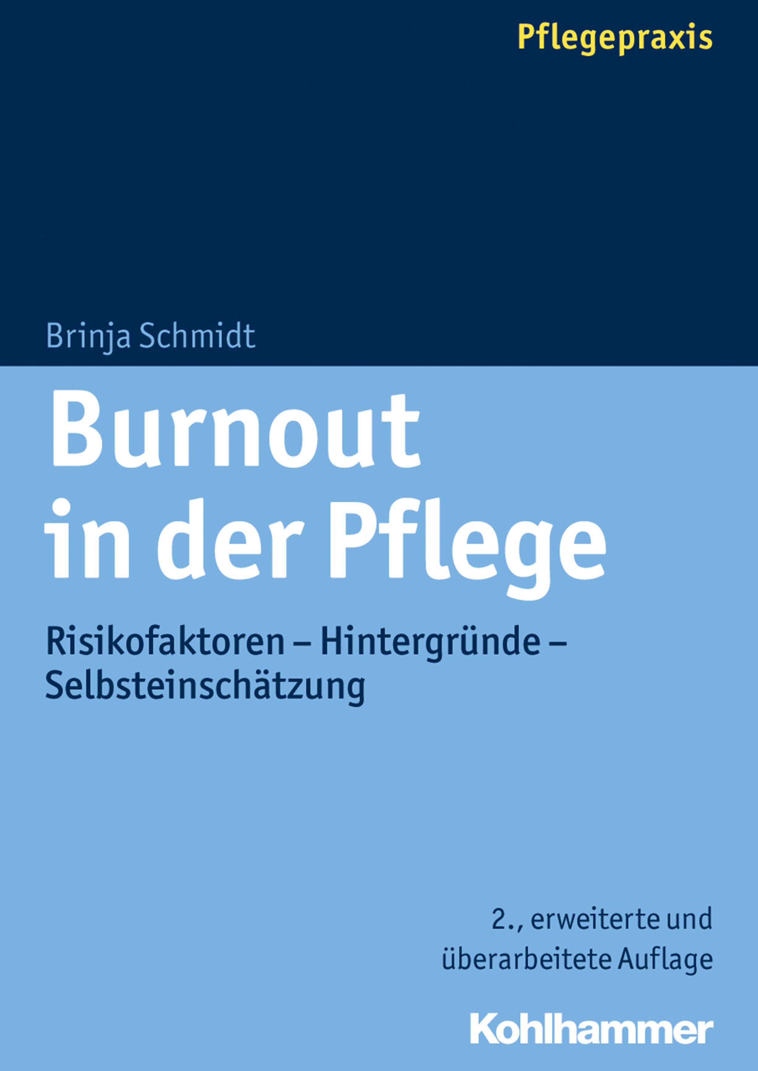 Vorderes Coverbild Burnout in der Pflege