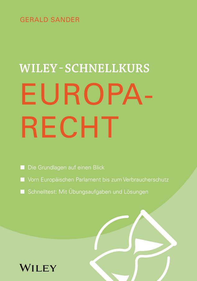 Vorderes Coverbild Wiley-Schnellkurs Europarecht
