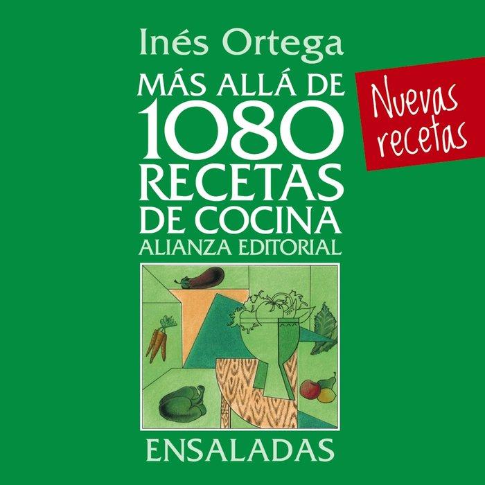 Vorderes Coverbild Más allá de 1080 recetas de cocina : ensaladas