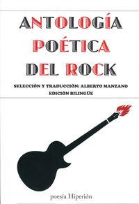 Vorderes Coverbild Antología poética del rock
