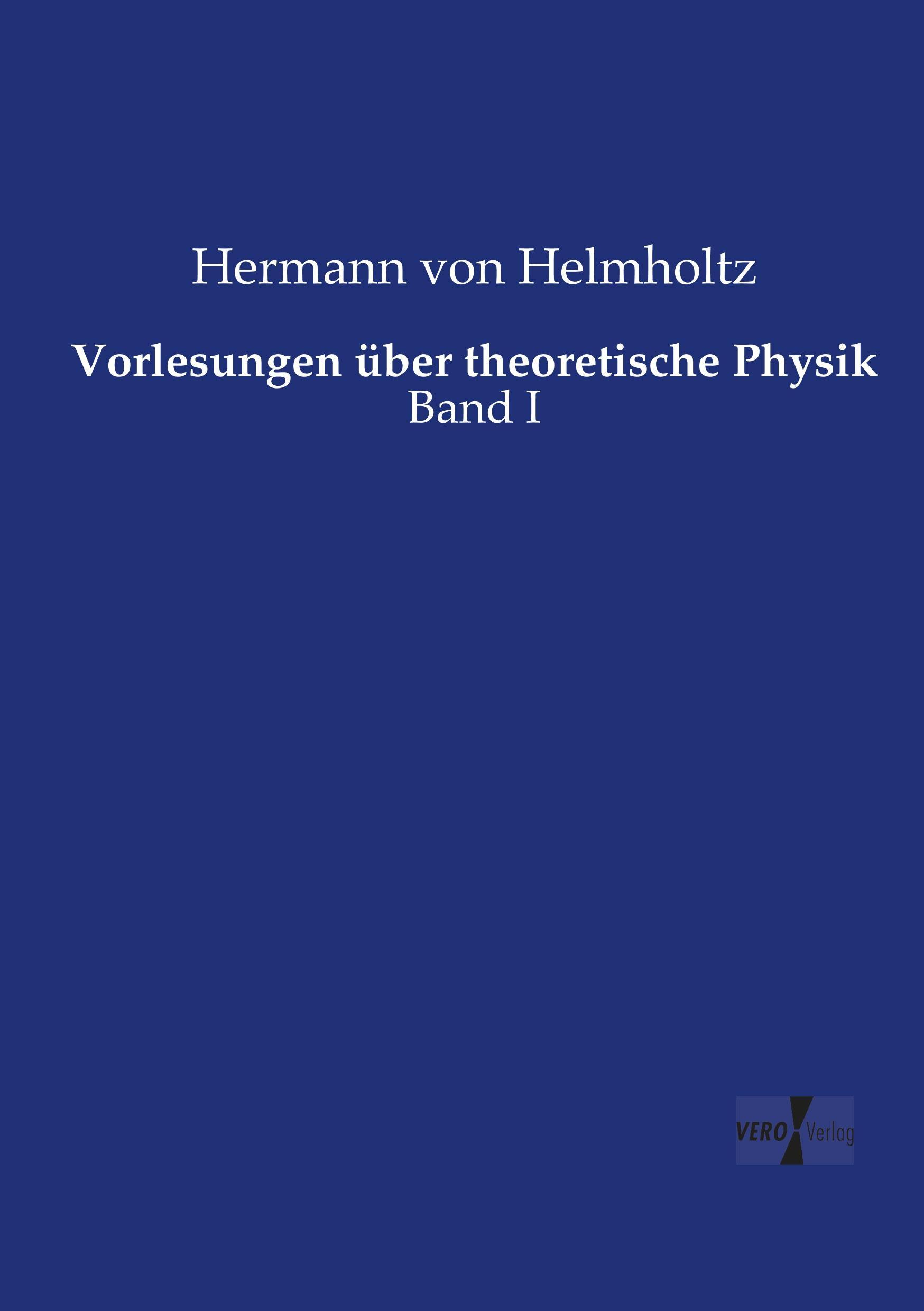 Vorderes Coverbild Vorlesungen über theoretische Physik