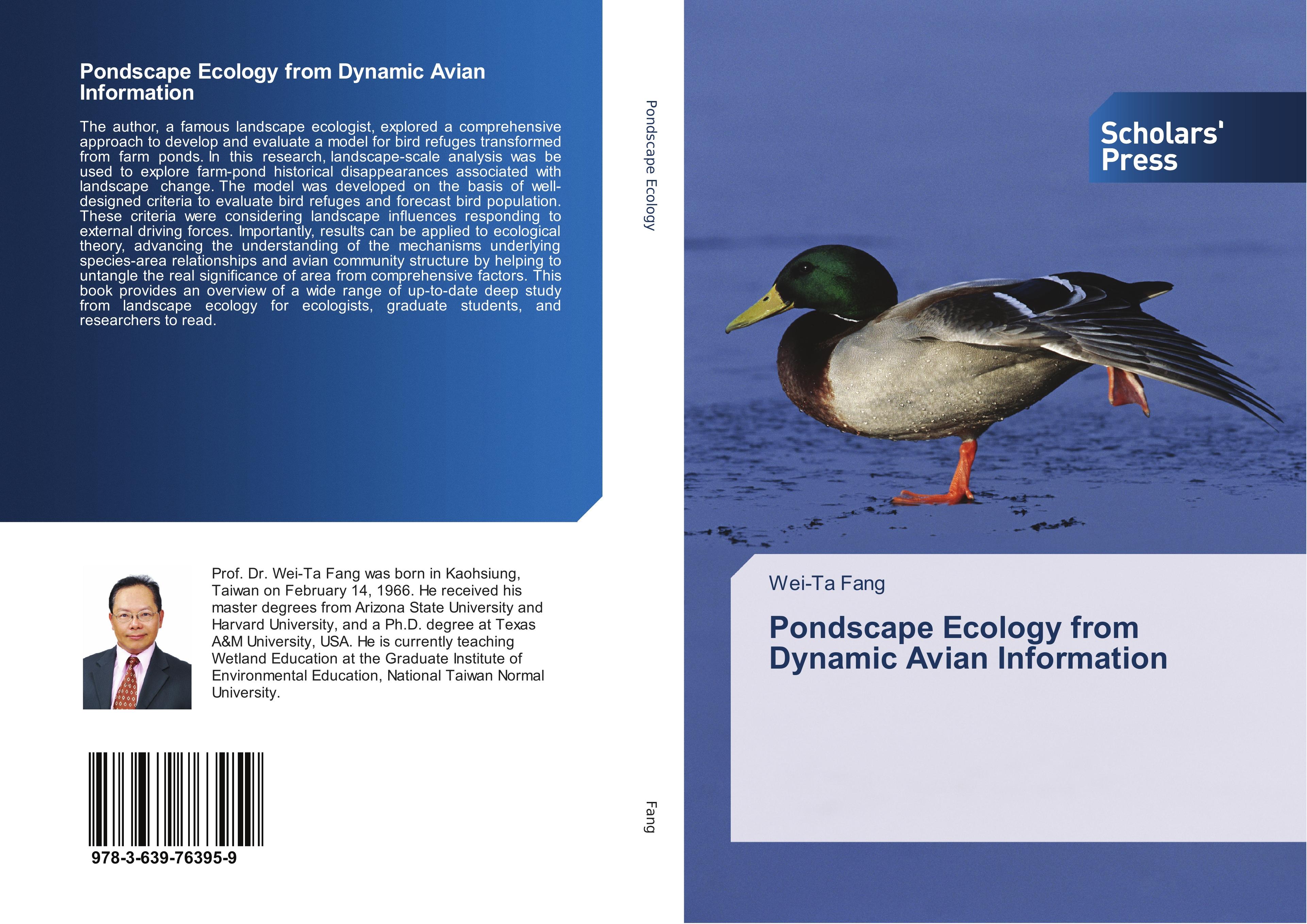 Vorderes Coverbild Pondscape Ecology from Dynamic Avian Information