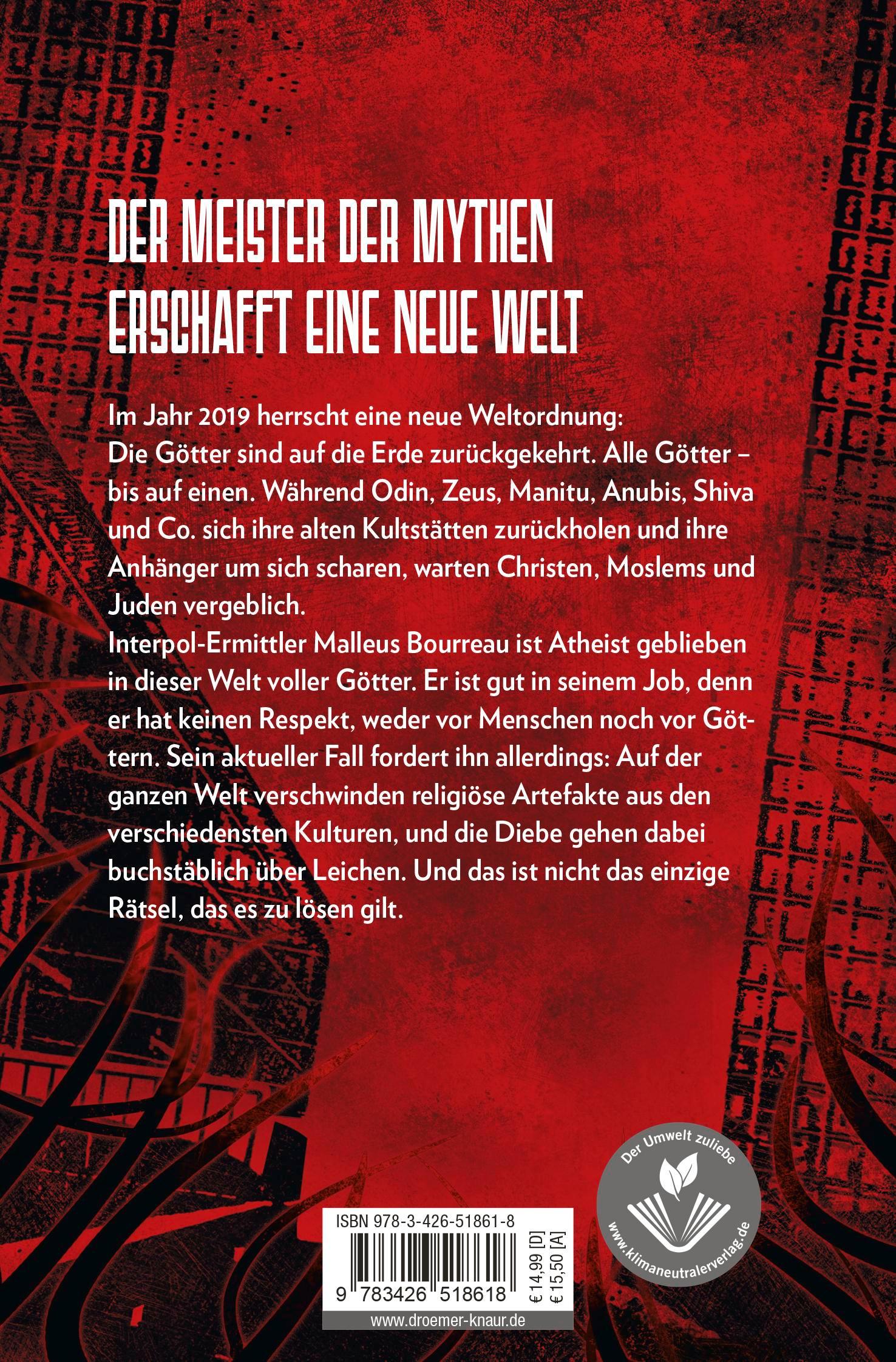 Rückseitencover AERA - Die Rückkehr der Götter