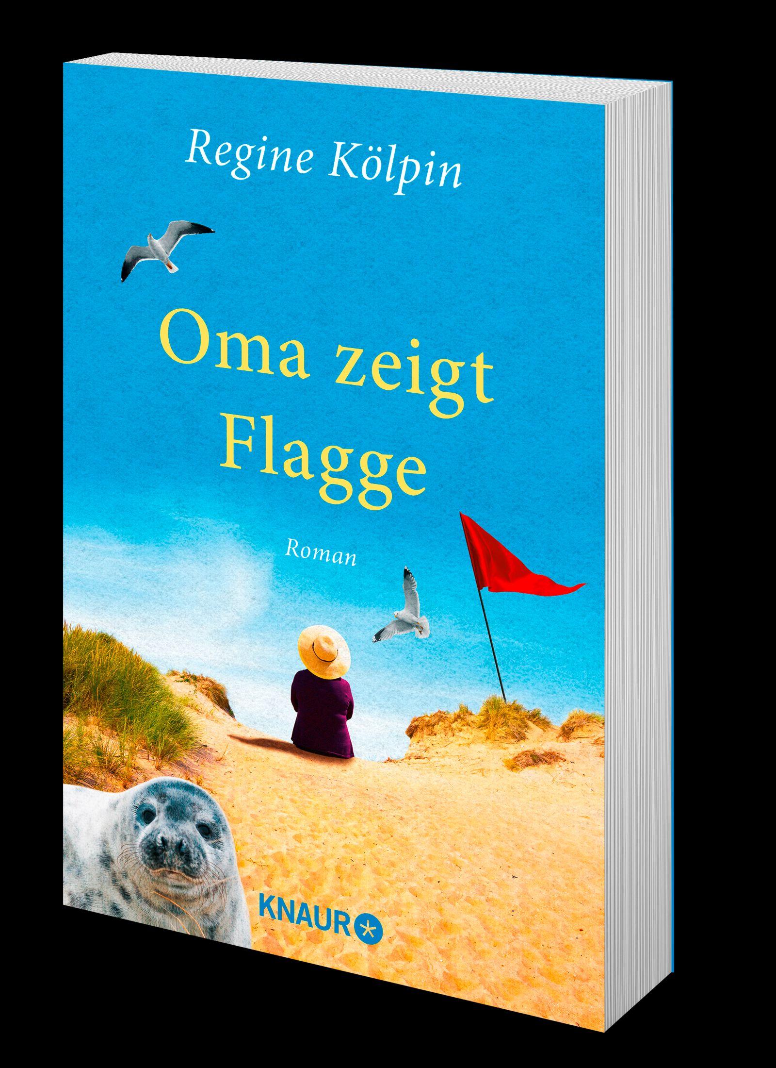 Beispielinhalt (Bild) Oma zeigt Flagge