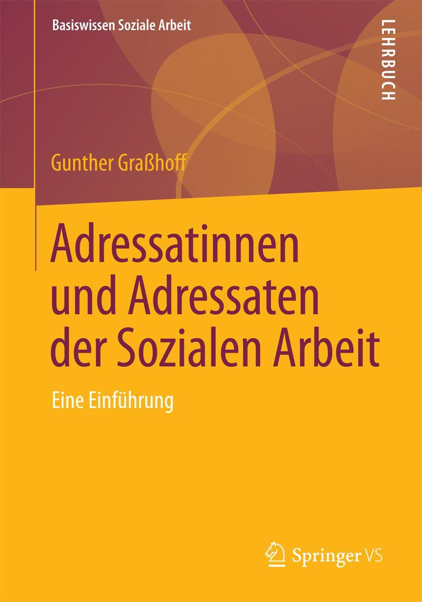 Vorderes Coverbild Adressatinnen und Adressaten der Sozialen Arbeit