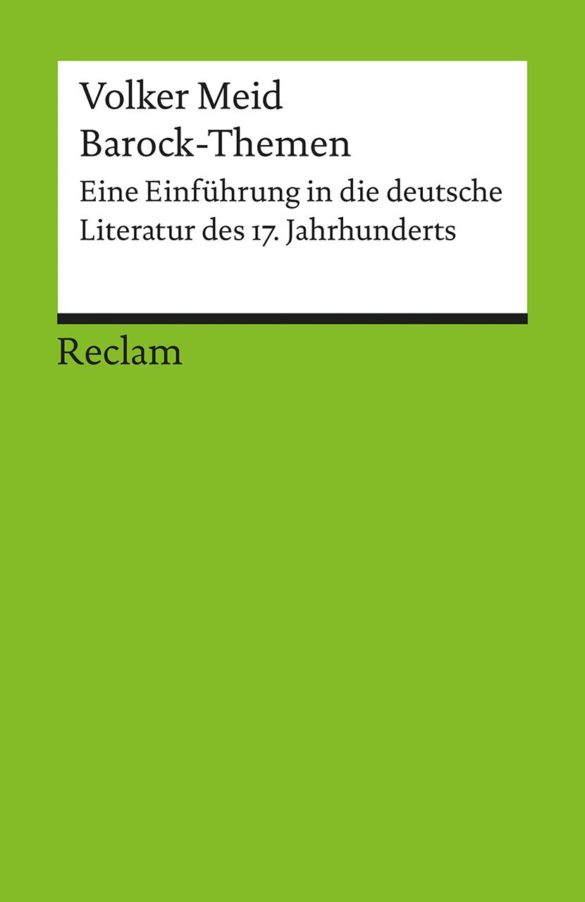 Vorderes Coverbild Barock-Themen