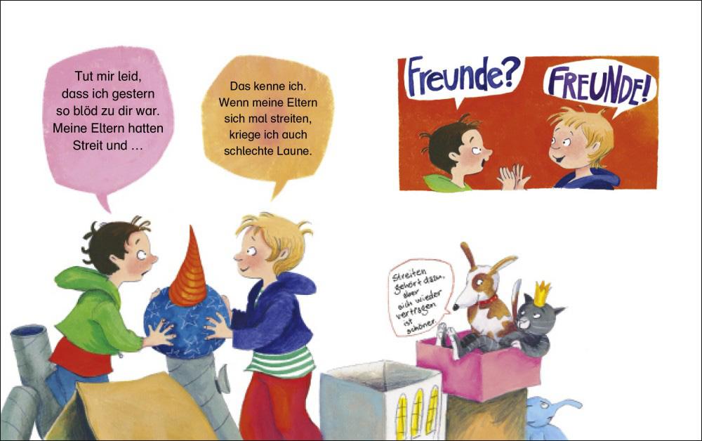 Beispielinhalt (Bild) Manchmal gibt es einfach Streit