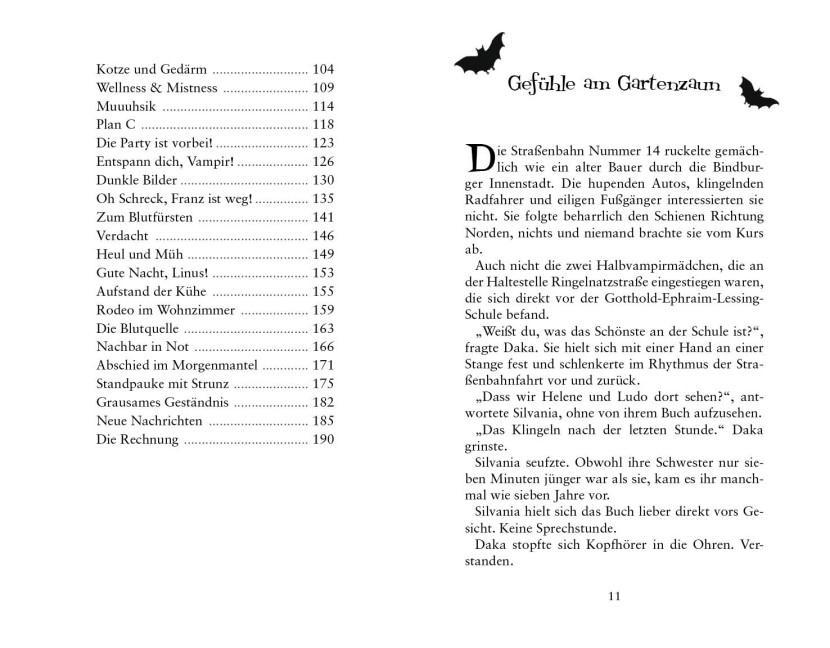 Beispielinhalt (Bild) Die Vampirschwestern 12. Ruhig Blut, Frau Ete Petete