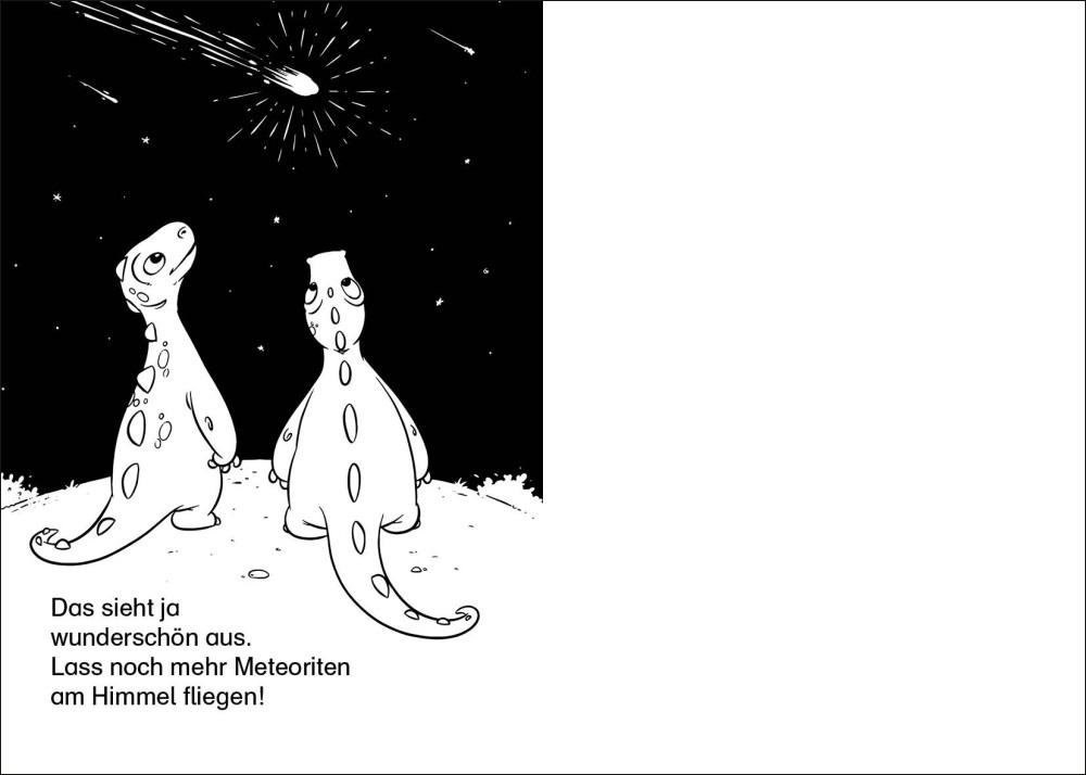 Beispielinhalt (Bild) Kreativ-Kratzelbuch: Dinos