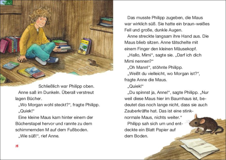 Beispielinhalt (Bild) Das magische Baumhaus junior 05 - Das Geheimnis der Ninjas