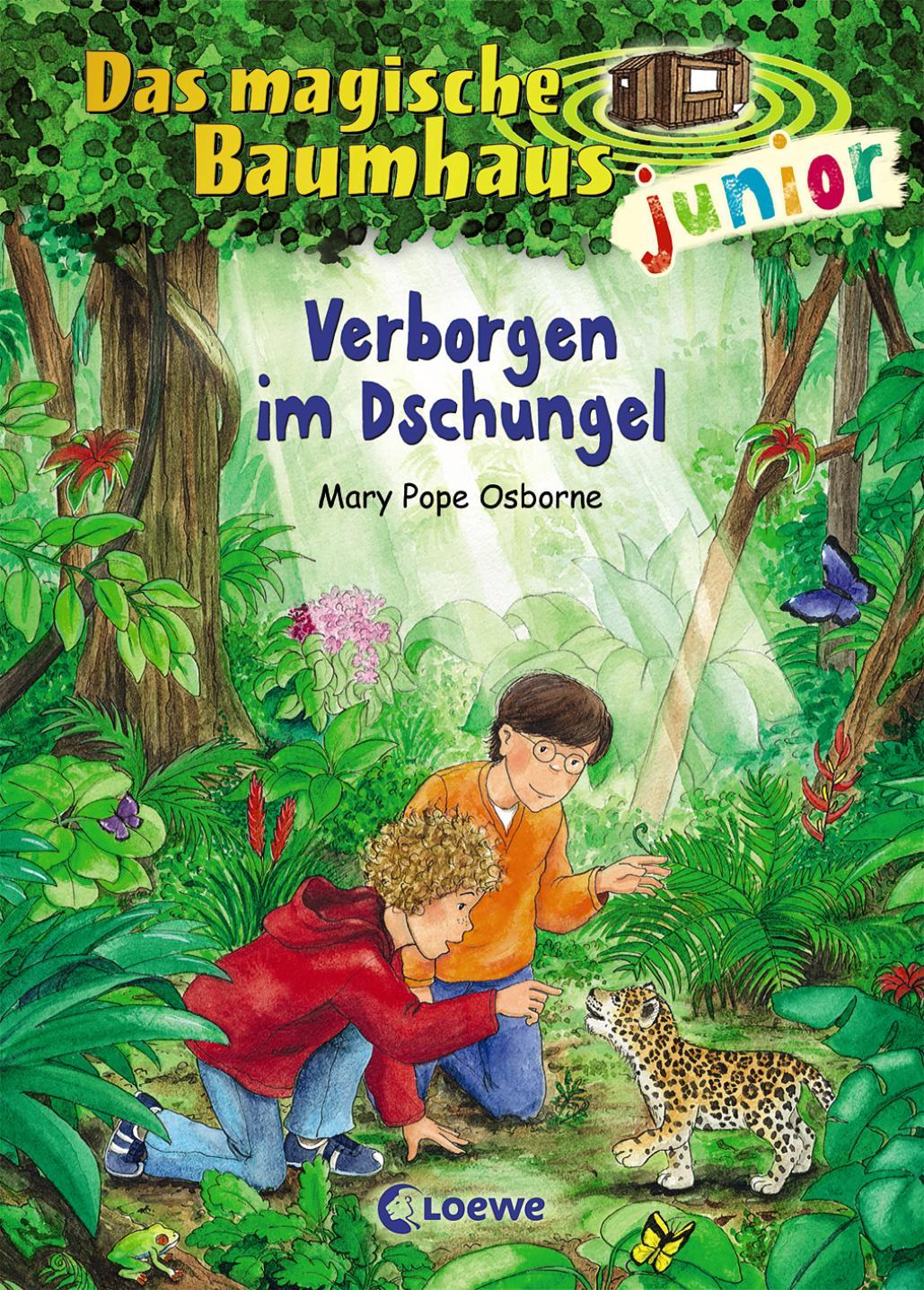 Vorderes Coverbild Das magische Baumhaus junior 06 - Verborgen im Dschungel