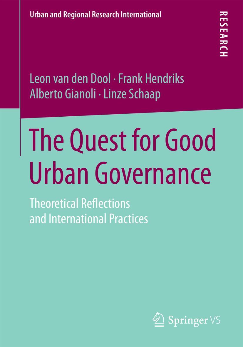 Vorderes Coverbild The Quest for Good Urban Governance