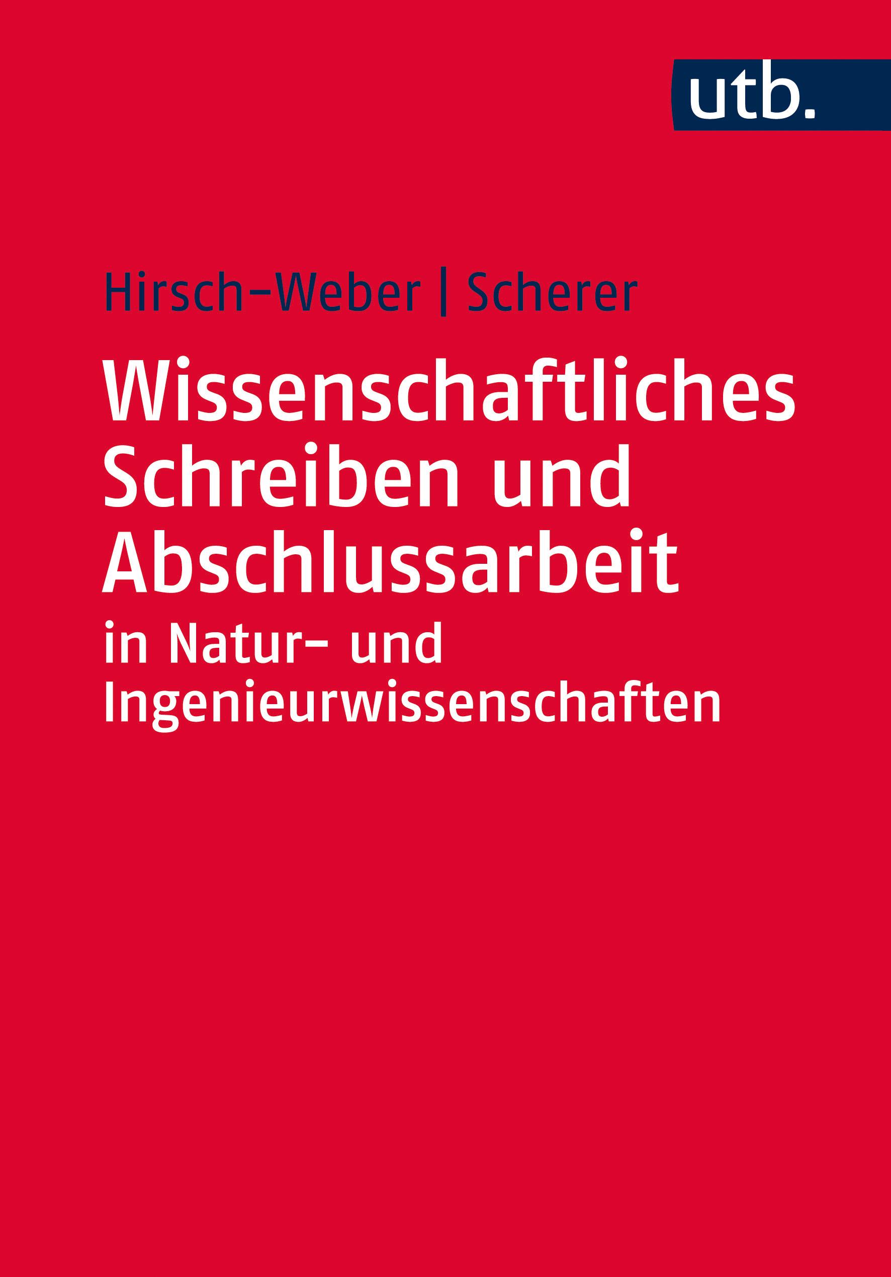 Vorderes Coverbild Wissenschaftliches Schreiben und Abschlussarbeit in Natur- und Ingenieurwissenschaften