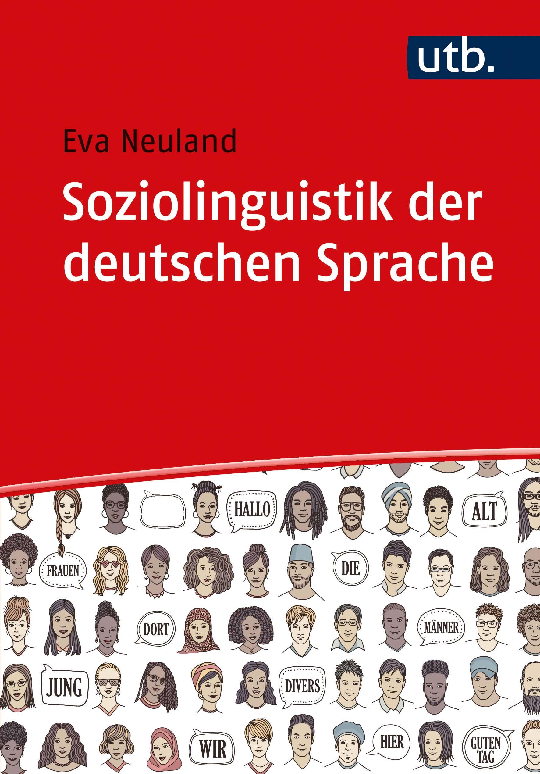 Vorderes Coverbild Soziolinguistik der deutschen Sprache