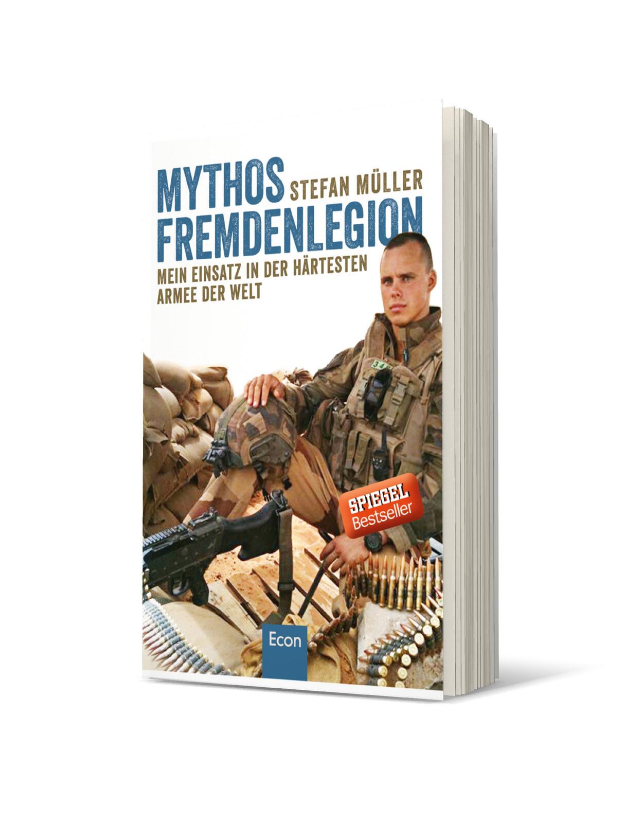 Vorderes Coverbild Mythos Fremdenlegion