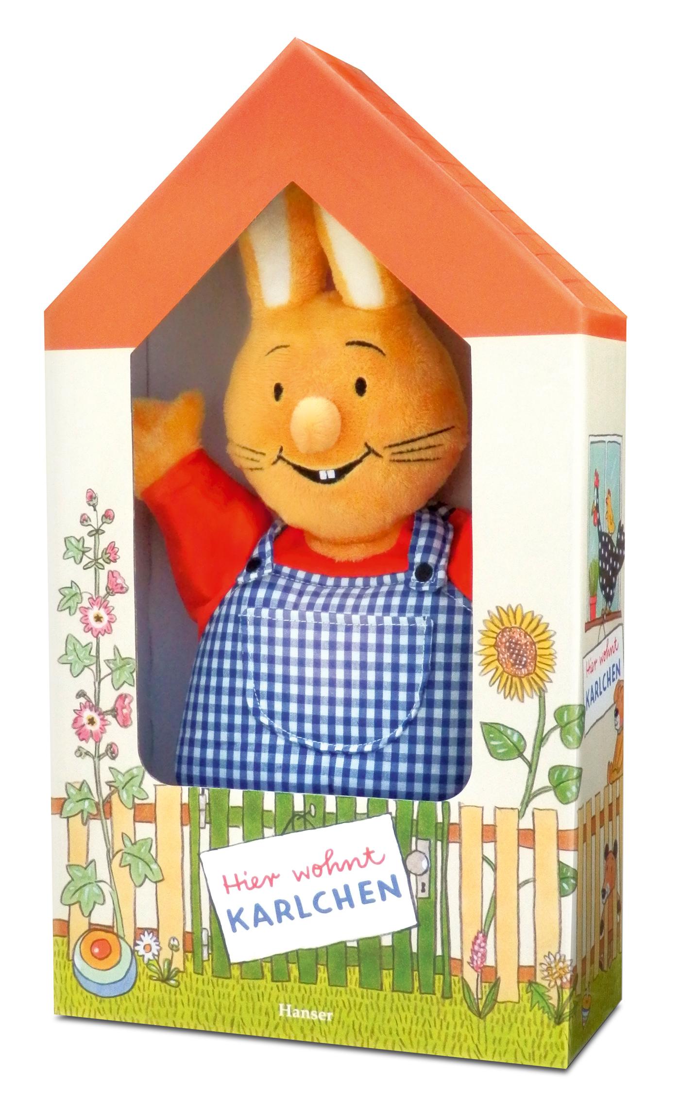 Vorderes Coverbild Karlchen spielt - Handpuppe