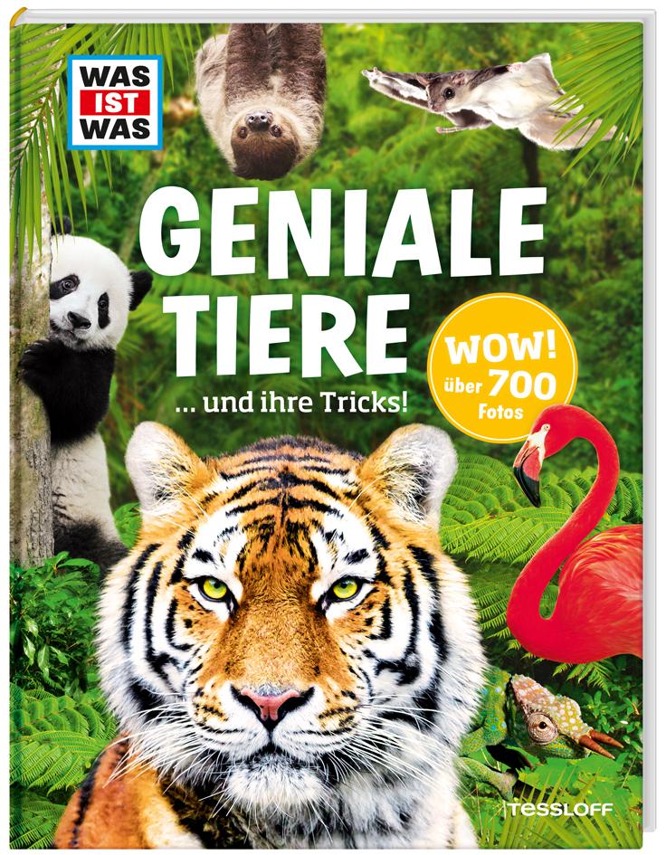 Vorderes Coverbild WAS IST WAS Geniale Tiere ... und ihre Tricks