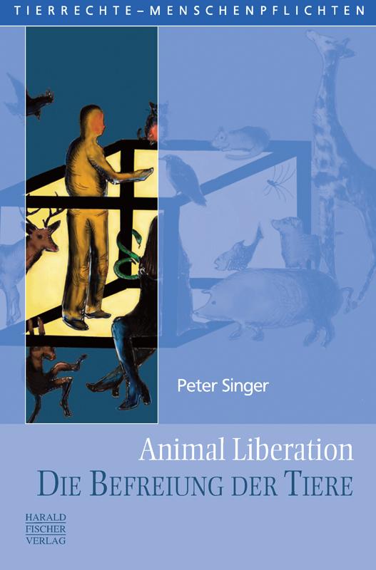 Vorderes Coverbild Animal Liberation. Die Befreiung der Tiere