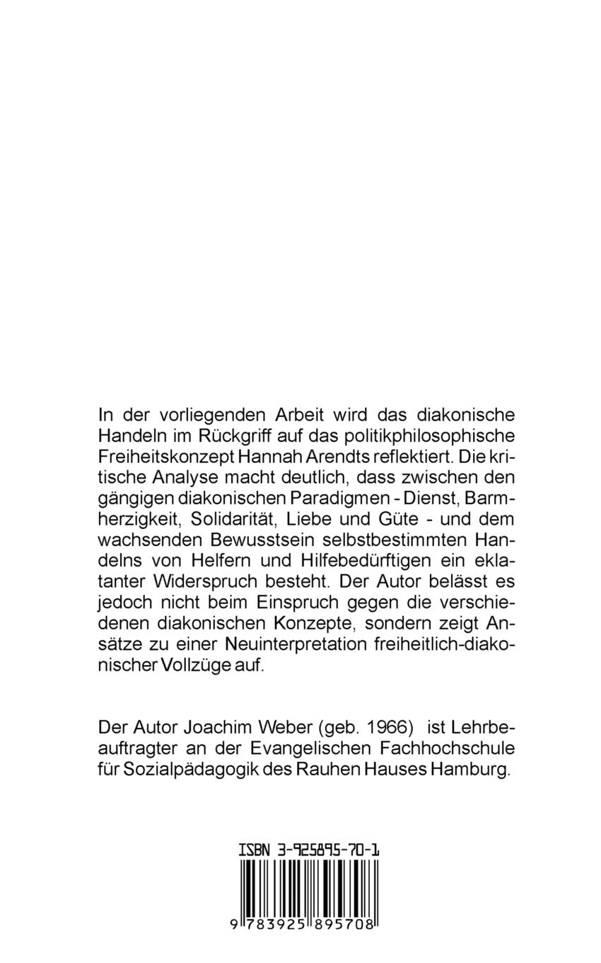 Rückseitencover Diakonie in Freiheit ?
