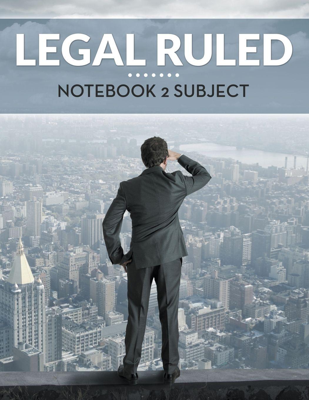 Vorderes Coverbild Legal Ruled Notebook 2 Subject