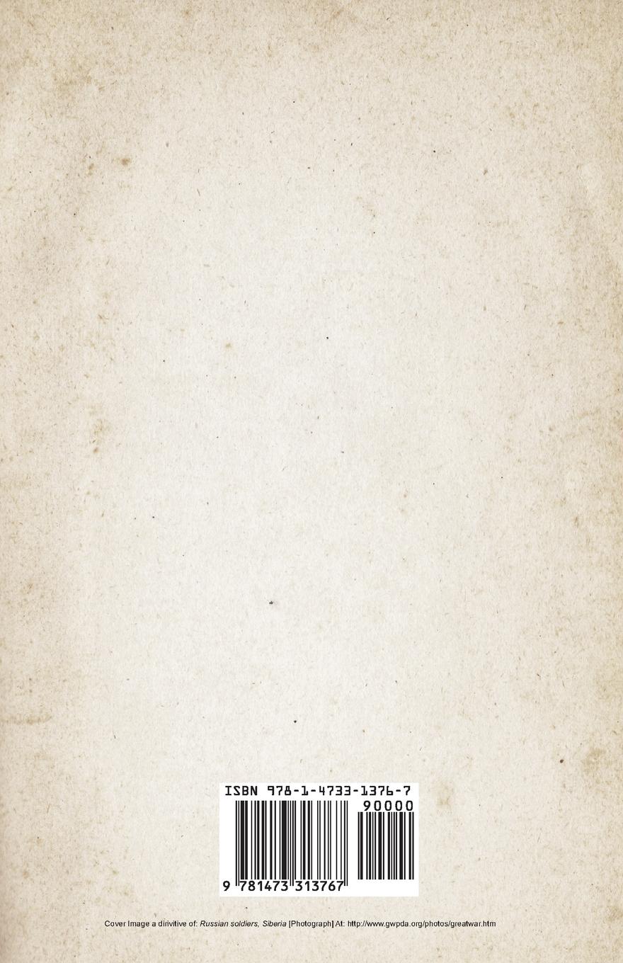 Rückseitencover With the "Die-Hards" in Siberia (WWI Centenary Series)