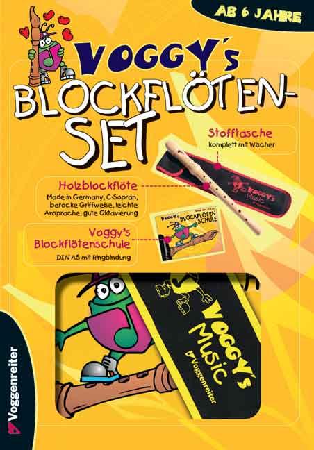 Vorderes Coverbild Voggys Blockflöten-Set