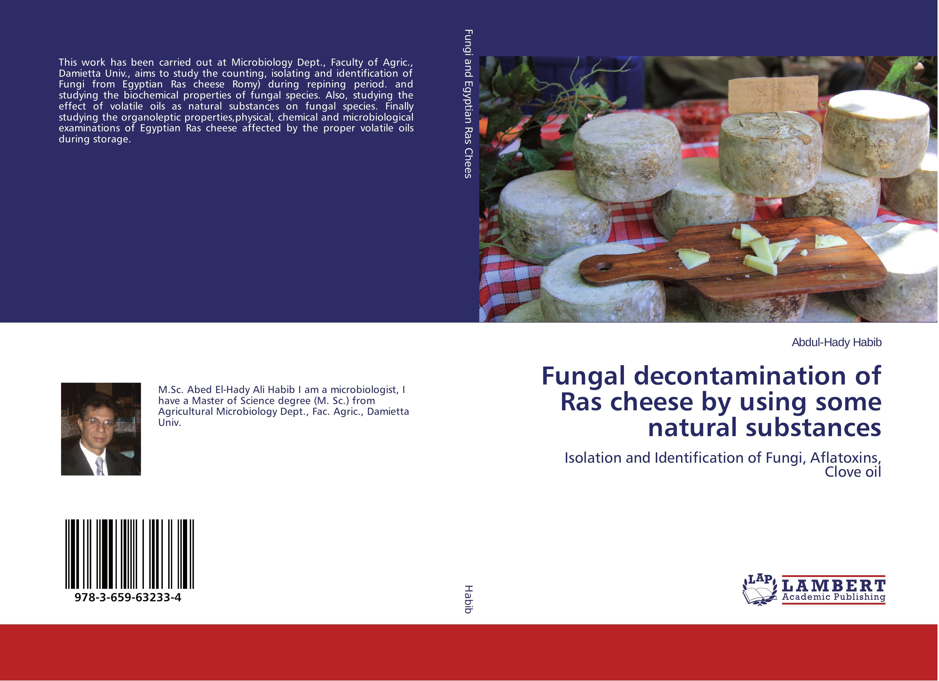 Vorderes Coverbild Fungal decontamination of Ras cheese by using some natural substances